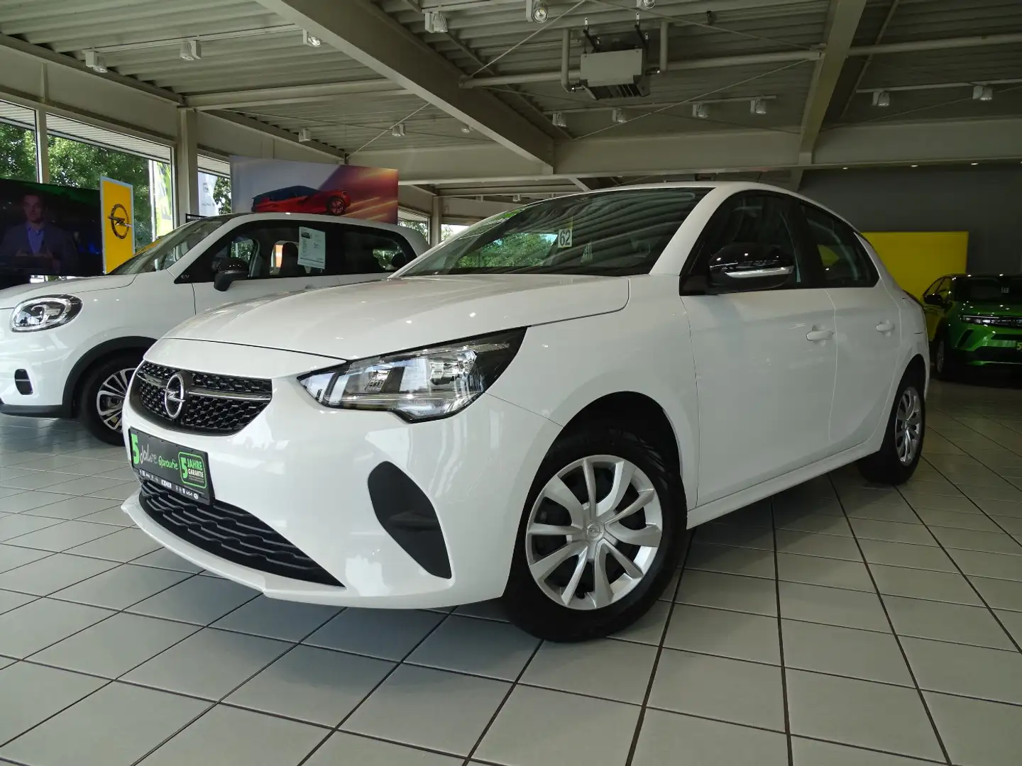 Opel Corsa F 1.2 EDITION Klimaanlage Weiß - 2