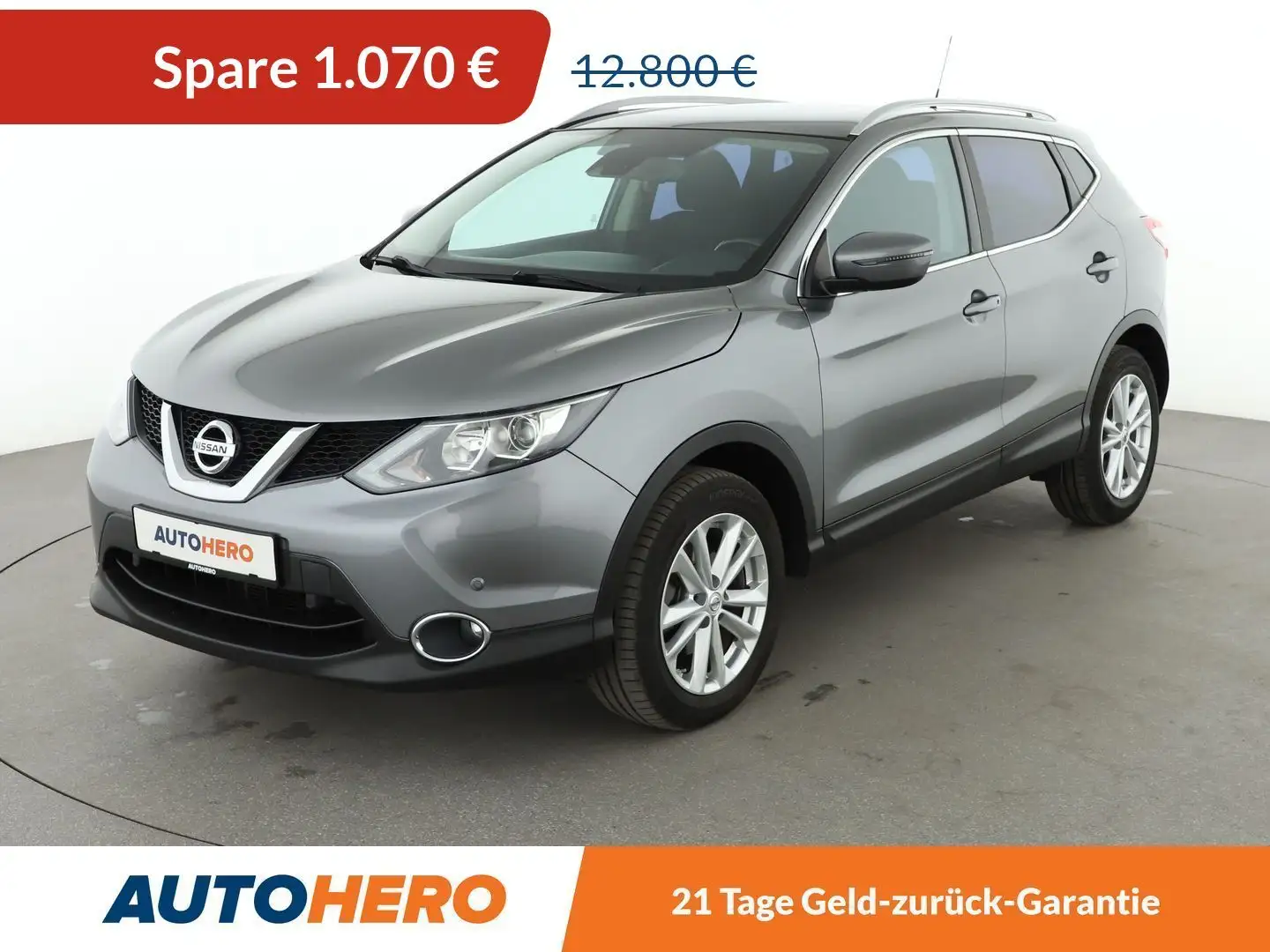 Nissan Qashqai 1.2 Acenta *NAVI*CAM*SHZ*TEMPO*ALU* Grigio - 1