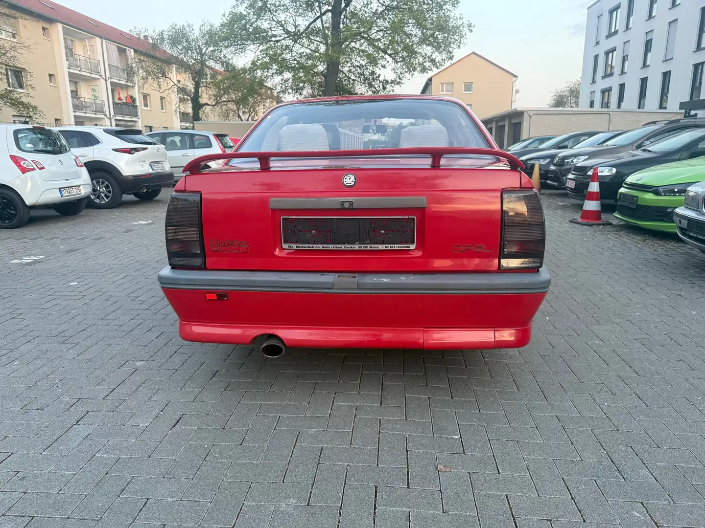 Opel Omega 3000 H Kennzeichen Klima Piros - 2