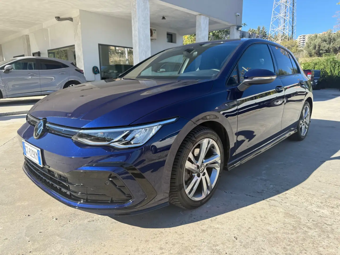 Volkswagen Golf Golf 2.0 TDI 150 CV DSG SCR R-Line Bleu - 1