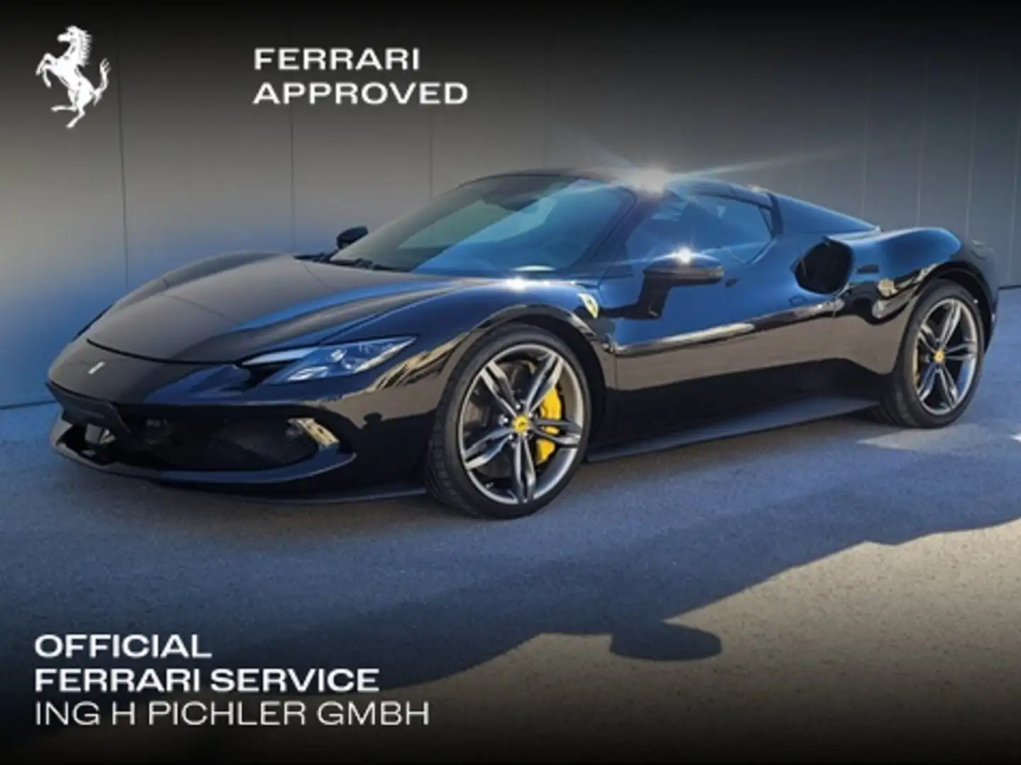 Ferrari 296 GTS 296 GTS Roadster PHEV F1 DCT Schwarz - 1