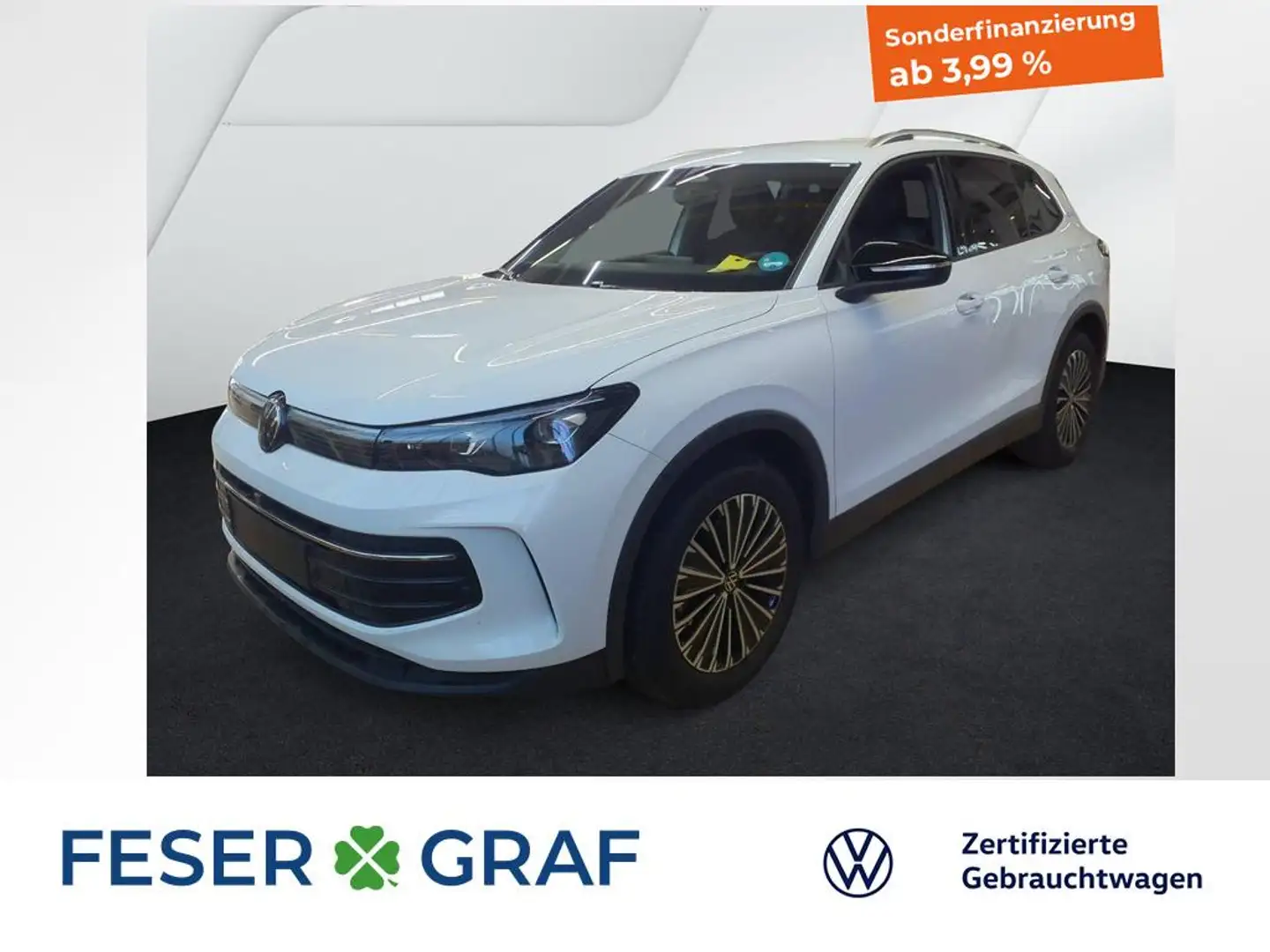 Volkswagen Tiguan 1.5 eTSI Life DSG AHK LED Rückfahrkamera IQ. Weiß - 1