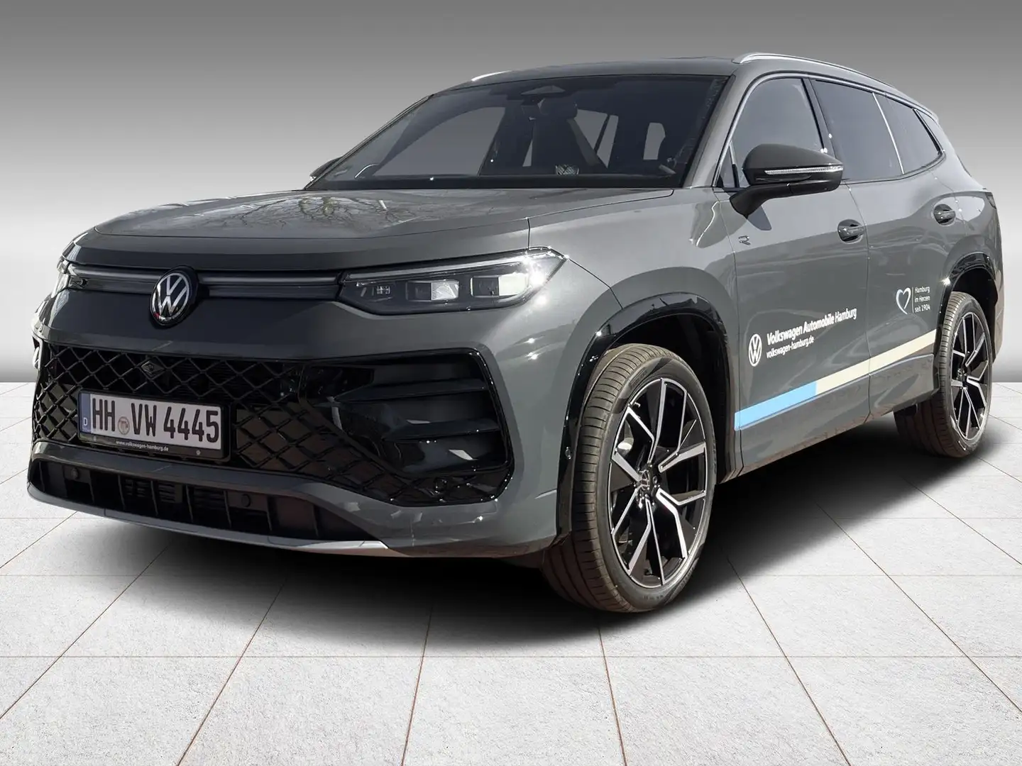 Volkswagen Tayron 2.0 TDI R-Line 4Motion DSG Panorama AHK Grau - 2