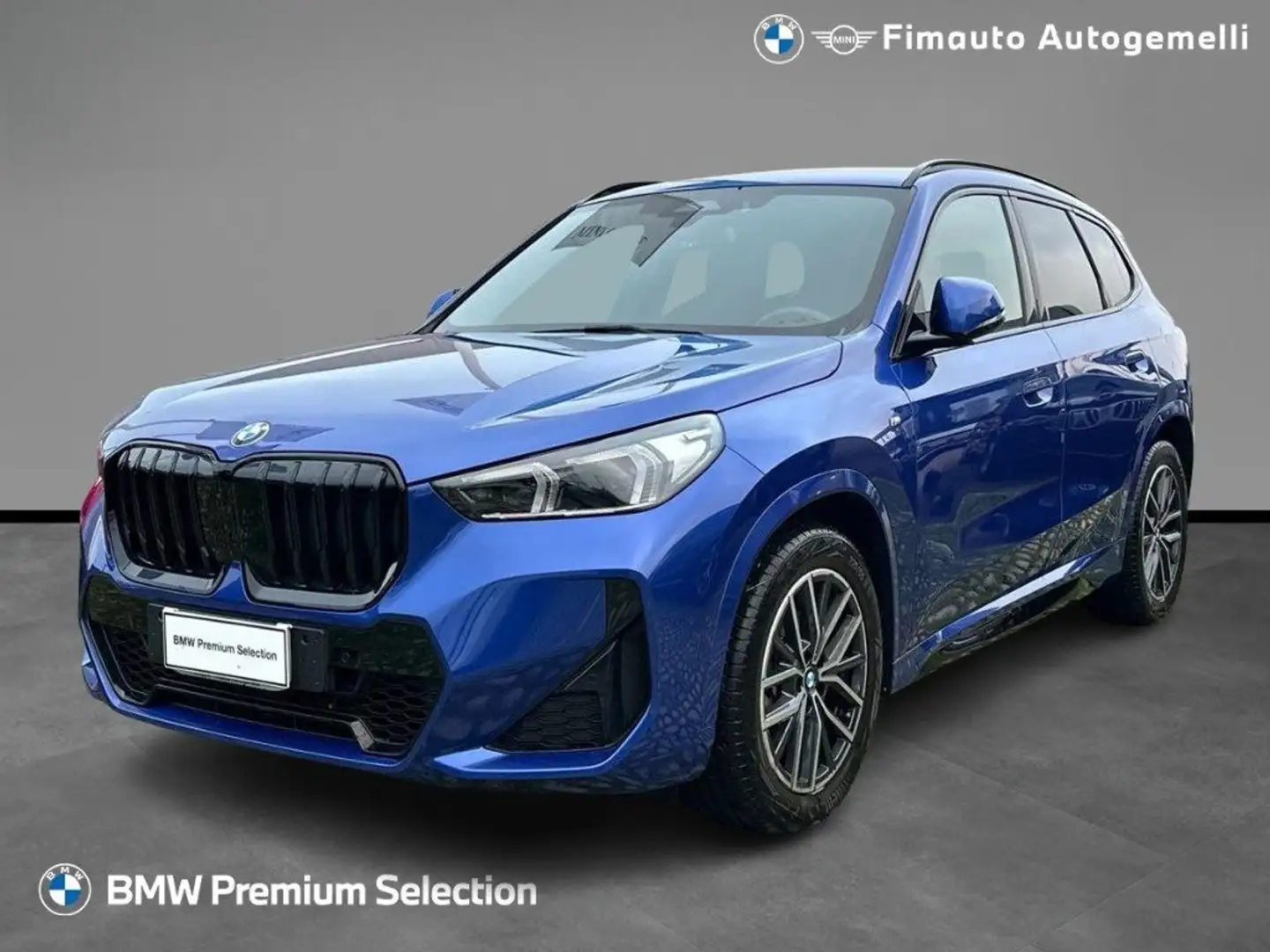 BMW X1 sDrive18i Msport Aut. Blauw - 1