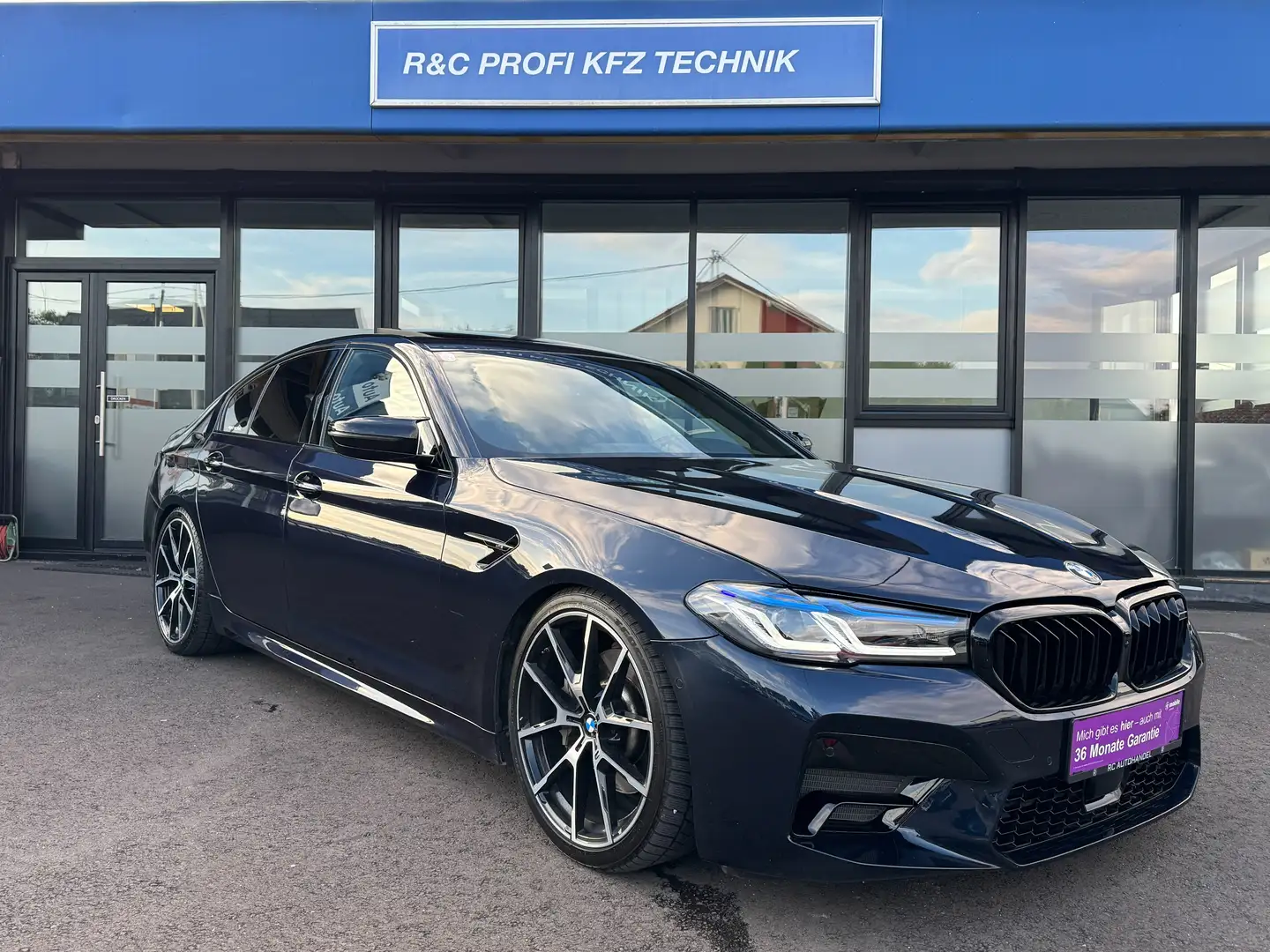 BMW 540 540i Aut. M5 LCI LOOK/SHD/HK Bleu - 2