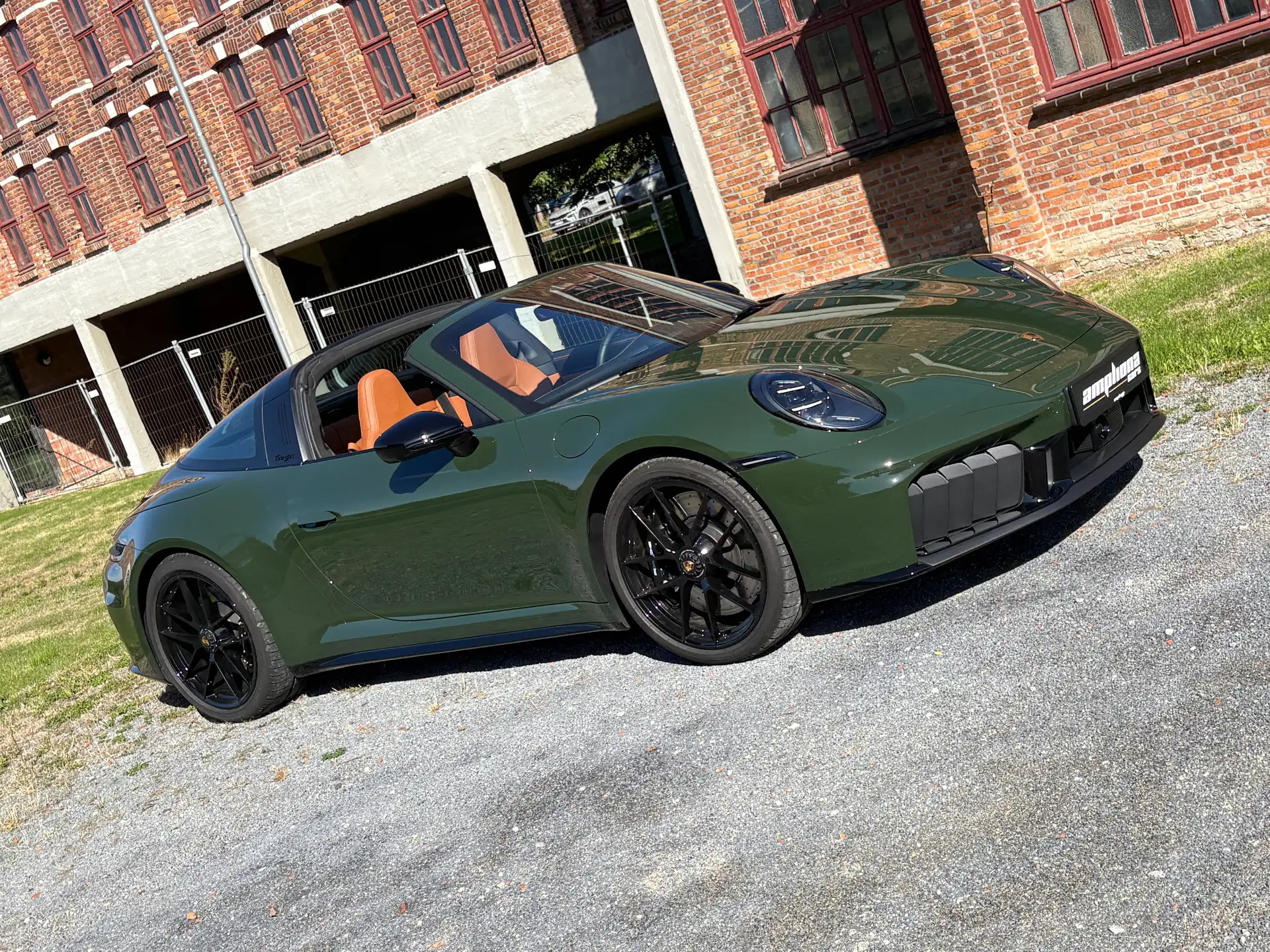 포르쉐 911 Targa 4 GTS 2026 초록 사진 4
