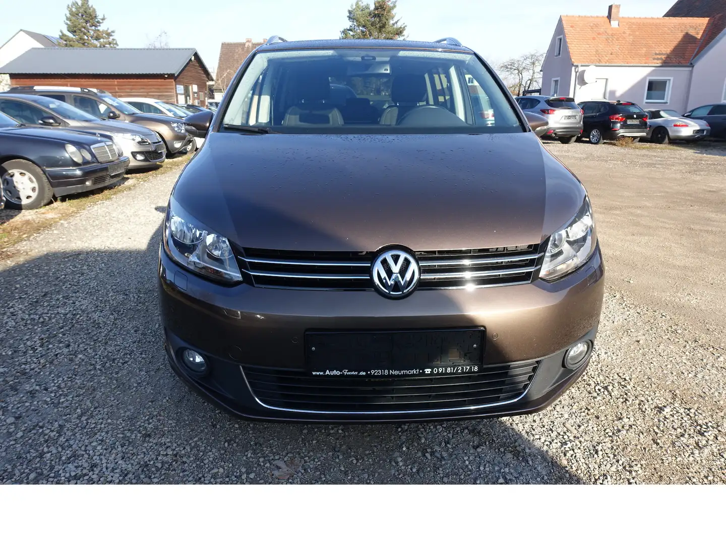 Volkswagen Touran Cup 1,4 TSI Navi PDC Sitzheizung Alu WR Braun - 2