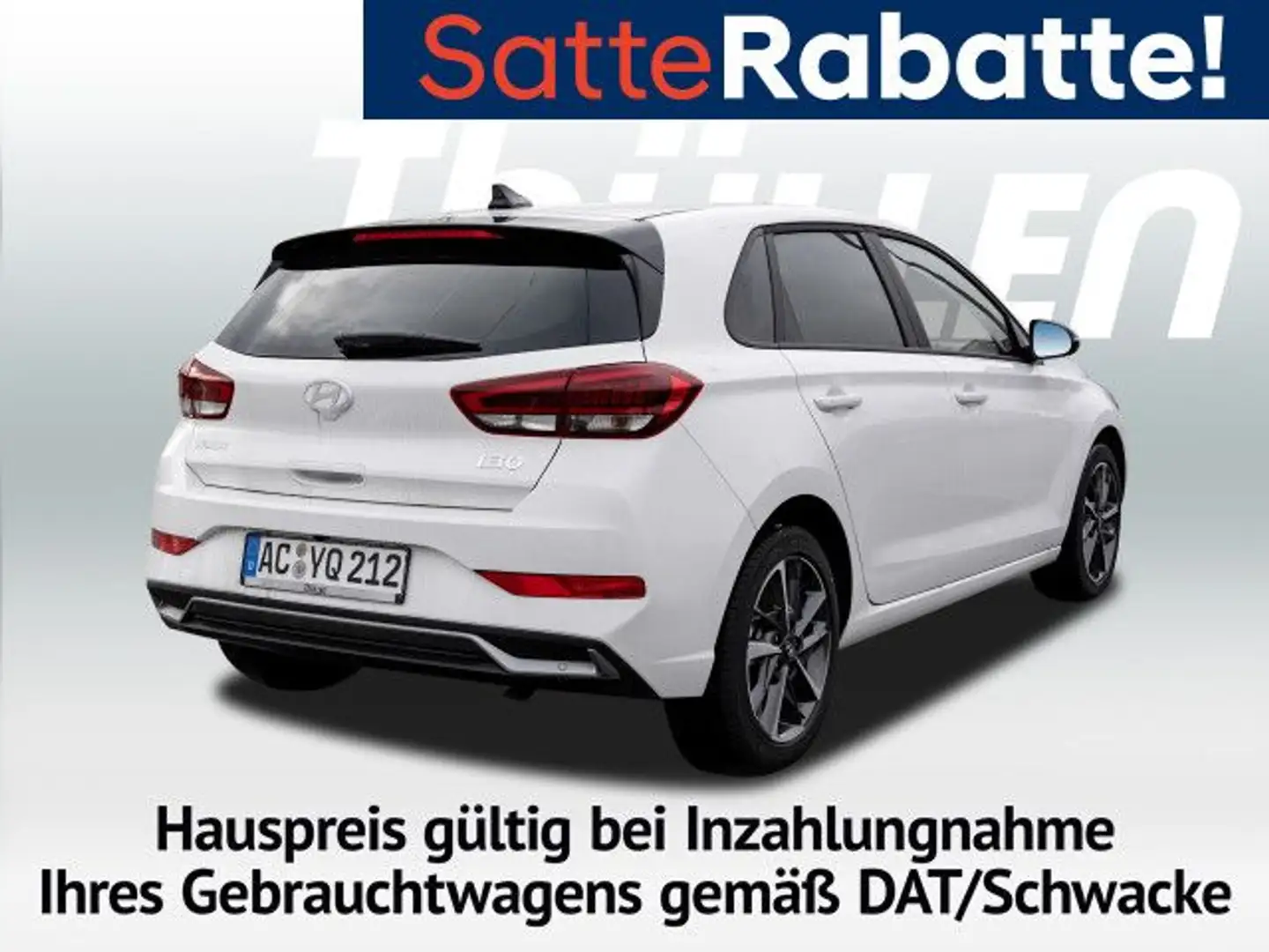 Hyundai i30 FL 5-Türer 1.0 T-GDi  6-MT 2WD ADVANTAGE Navi Weiß - 2