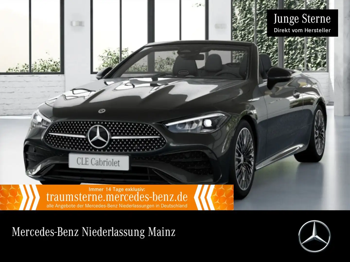 Mercedes-Benz CLE 220 d AMG+NIGHT+LED+BURMESTER+KAMERA+TOTW+9G Grau - 1