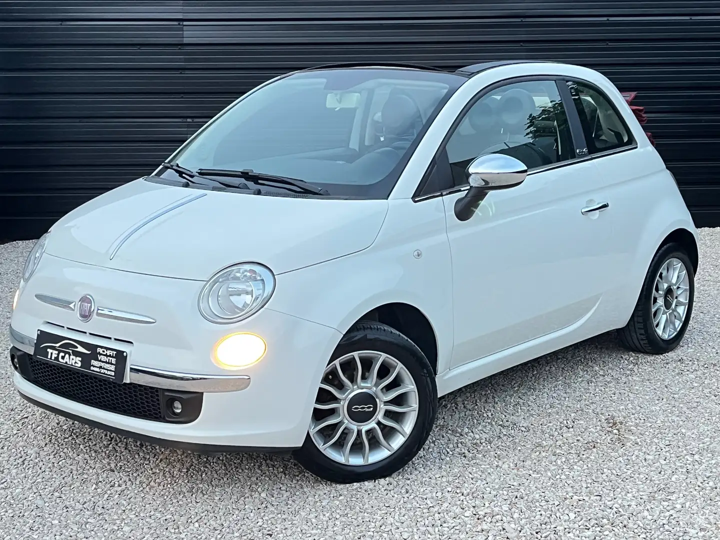 Fiat 500C 500C 1.2i Lounge ▫️GARANTIE 12 MOIS▫️ Weiß - 2