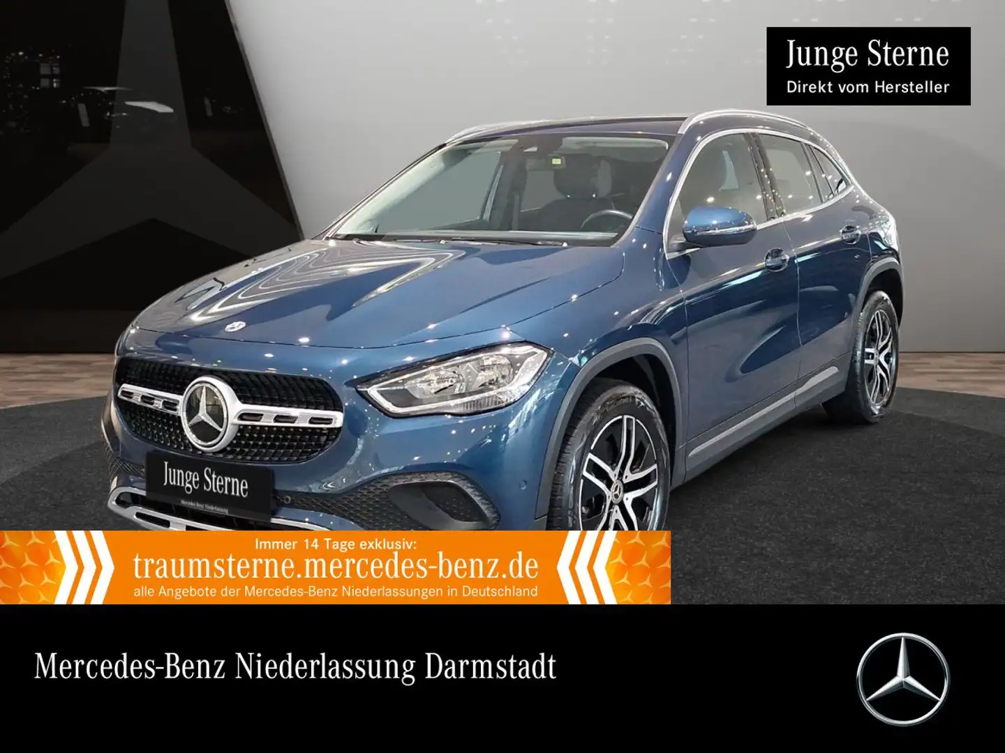 Mercedes-Benz GLA 200 PROGRESSIVE+KAMERA+TOTW+7G Blau - 1