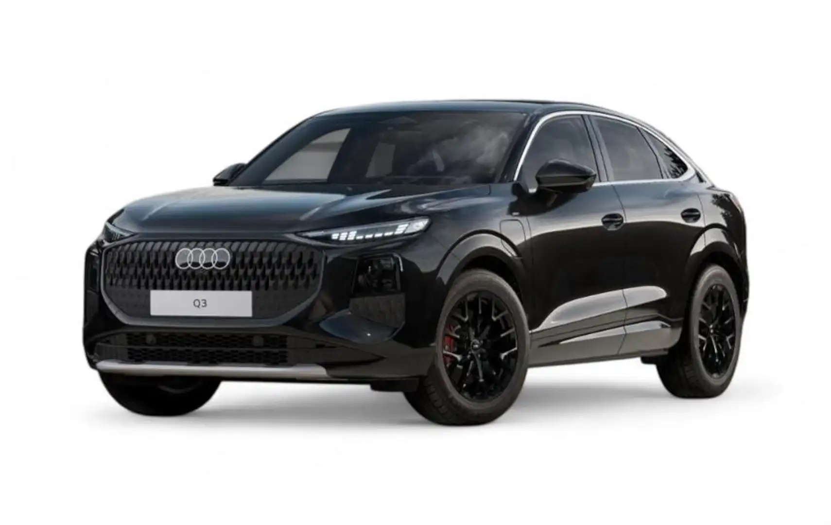 Audi Q3 Sportback e-hybrid 200 kW S tronic Zwart - 1