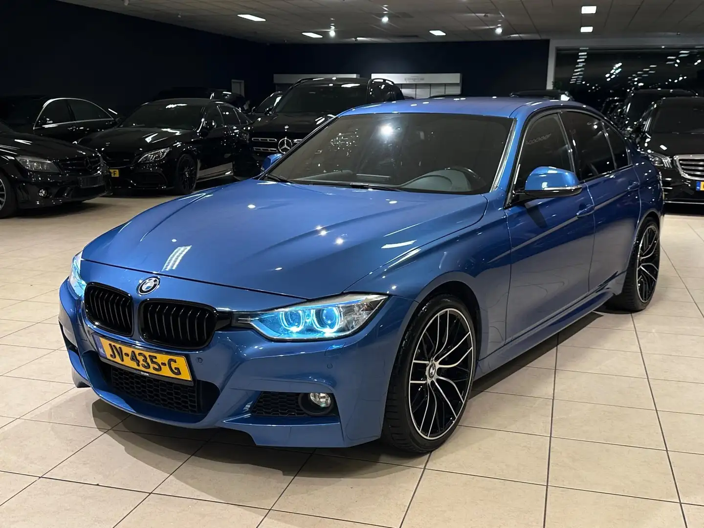BMW 328 3-serie 328i High Exe|M-SPORT|Xenon|Alcantara|AUT- Blauw - 2