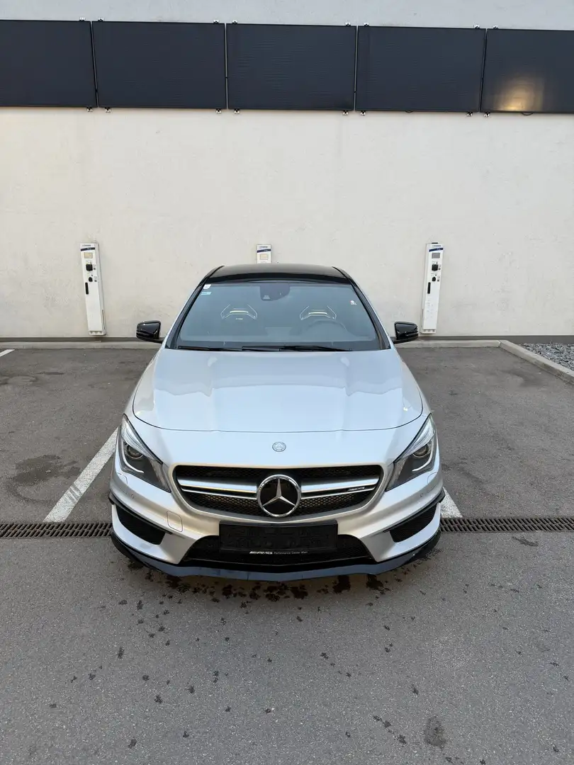 Mercedes-Benz CLA 45 AMG Vollausstattung. 2. Besitz,Vollständiges Servicehe Silber - 2