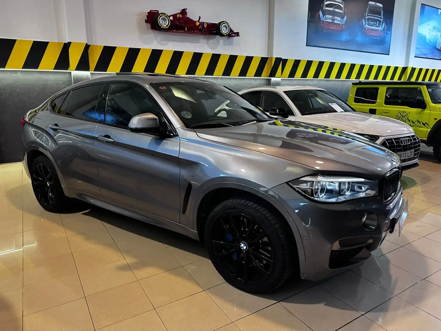 BMW X6 xDrive M50dA Gris - 1