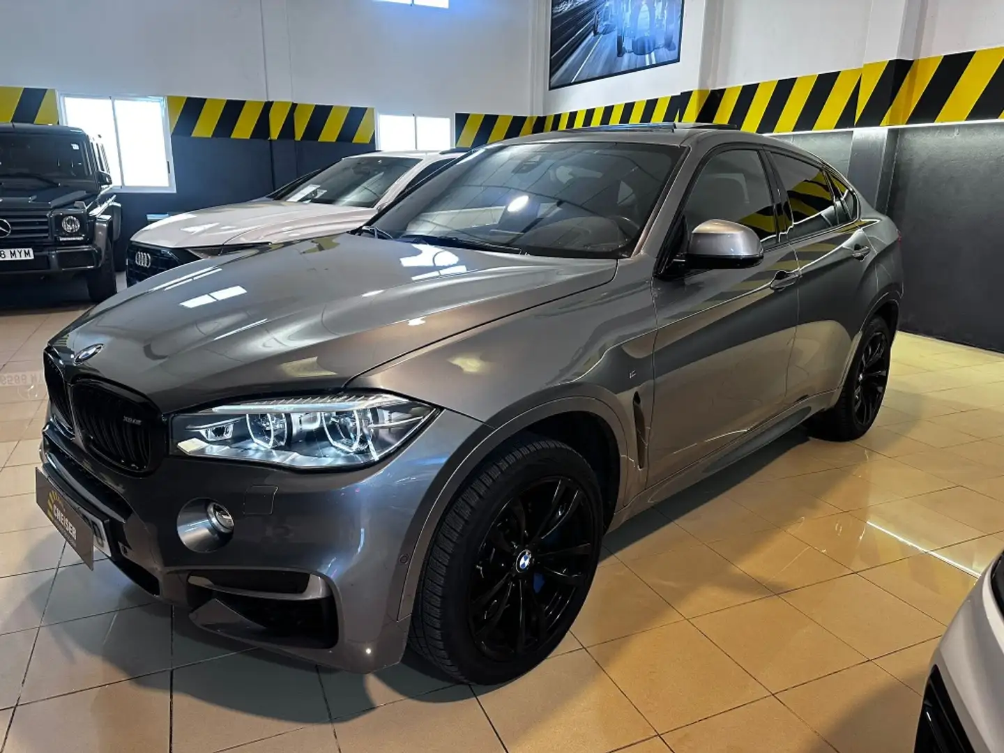 BMW X6 xDrive M50dA Gris - 2