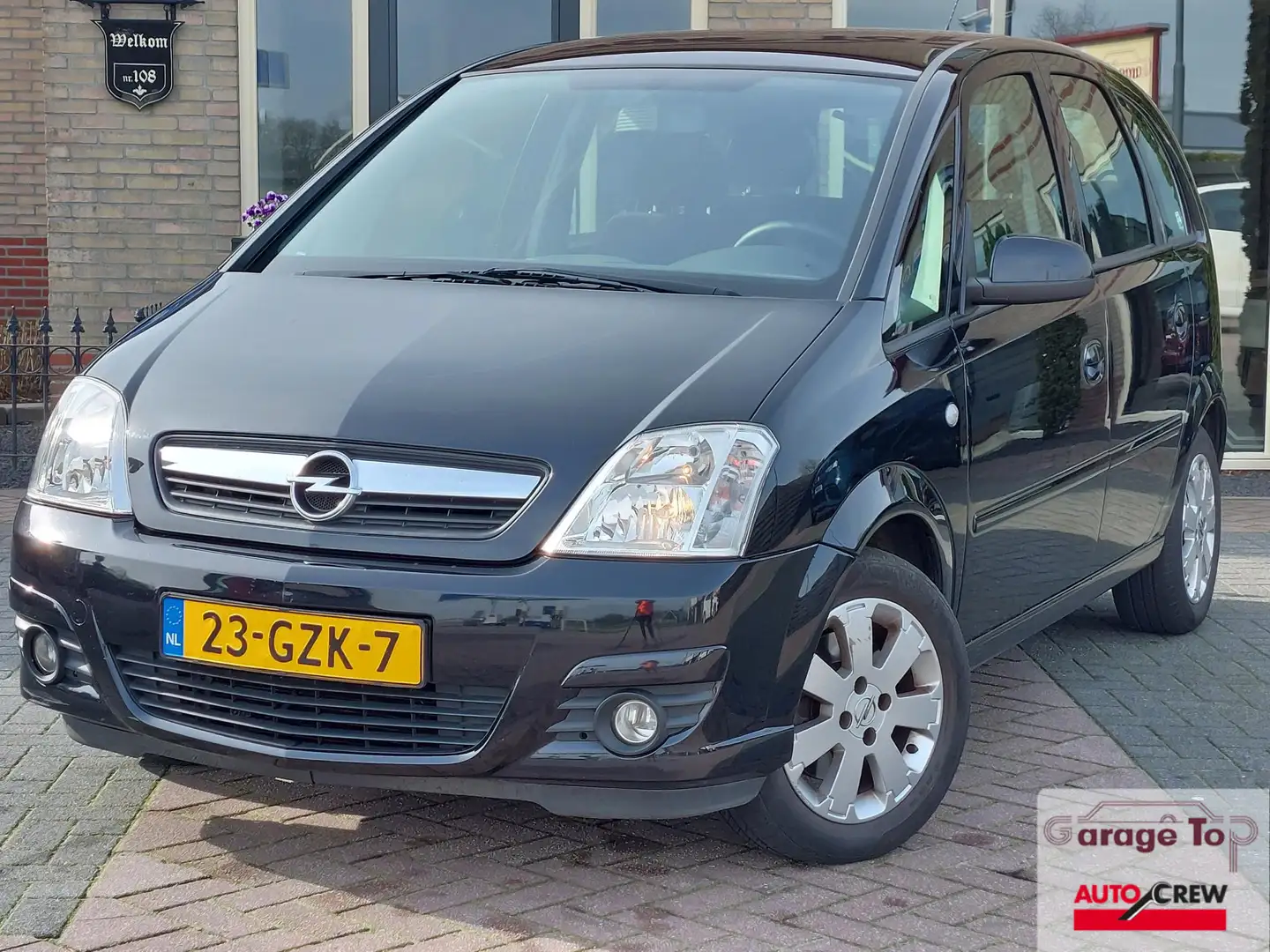 Opel Meriva 1.6-16V Temptation | Trekhaak | Parkeersensoren | Zwart - 1