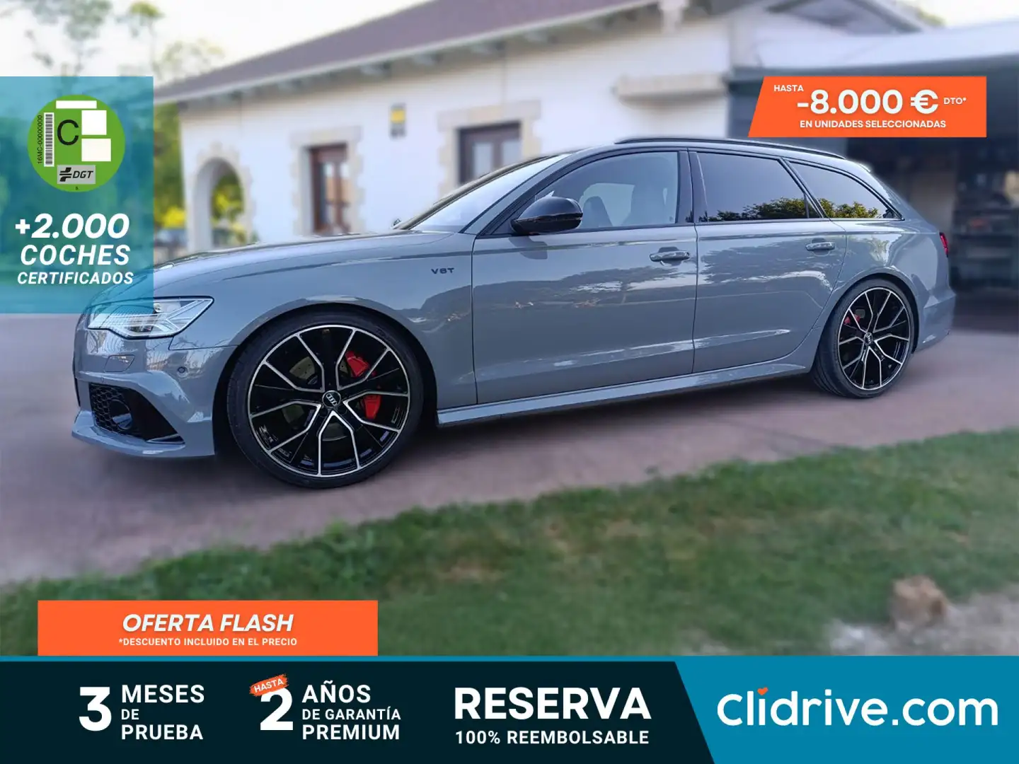 Audi A6 Avant 3.0BiTDI quattro Tiptronic 235kW Gris - 1
