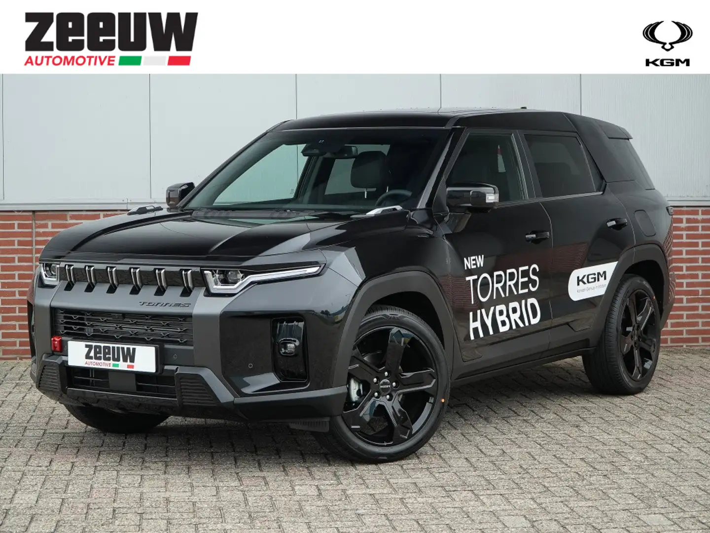 KGM Torres Hybrid 204 Pk Blackline | Pano | 360Cam | Leder | Noir - 1