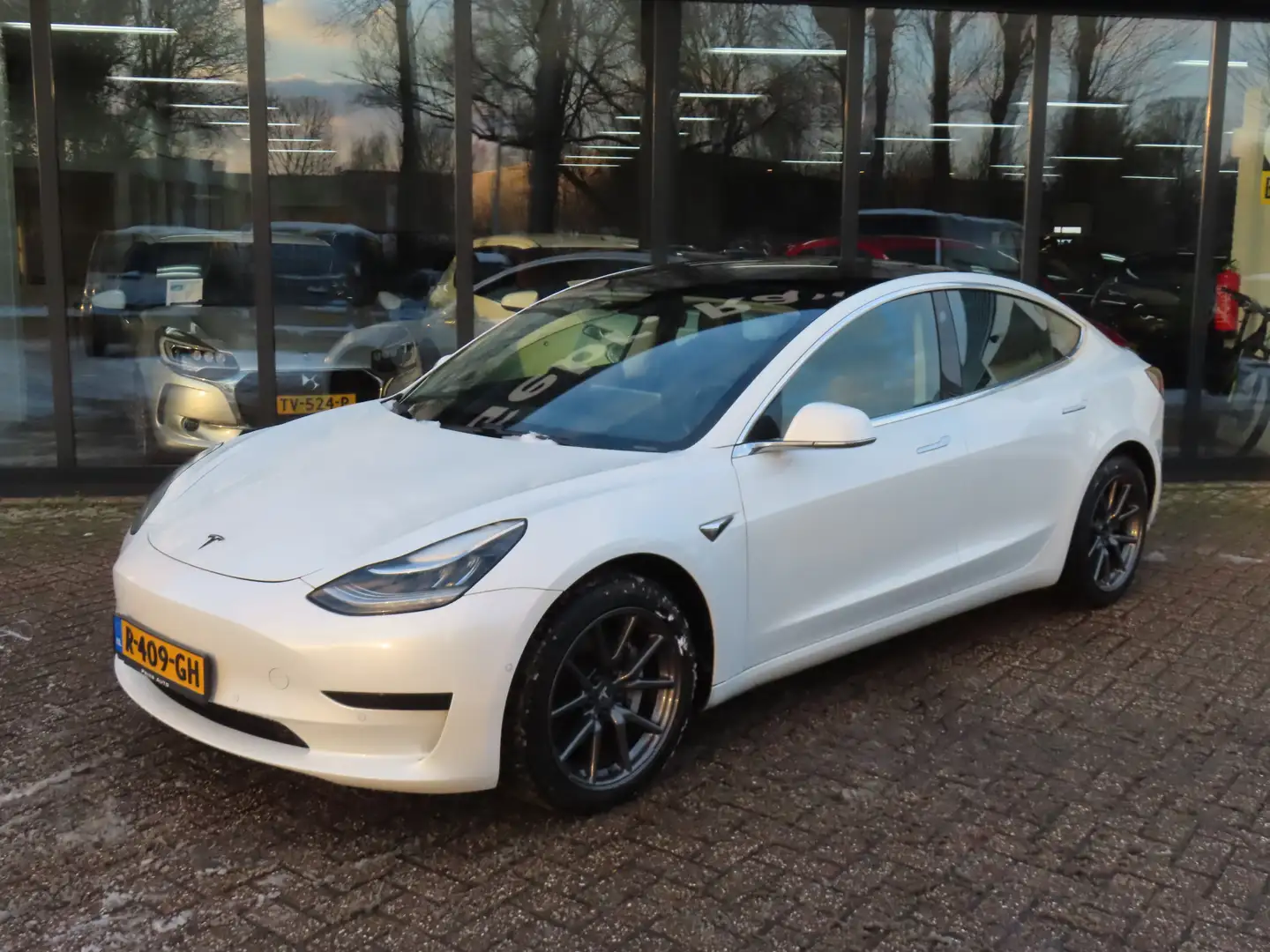 Tesla Model 3 Standard RWD Plus 60 kWh*84%SOH*13140 netto* Blanc - 2