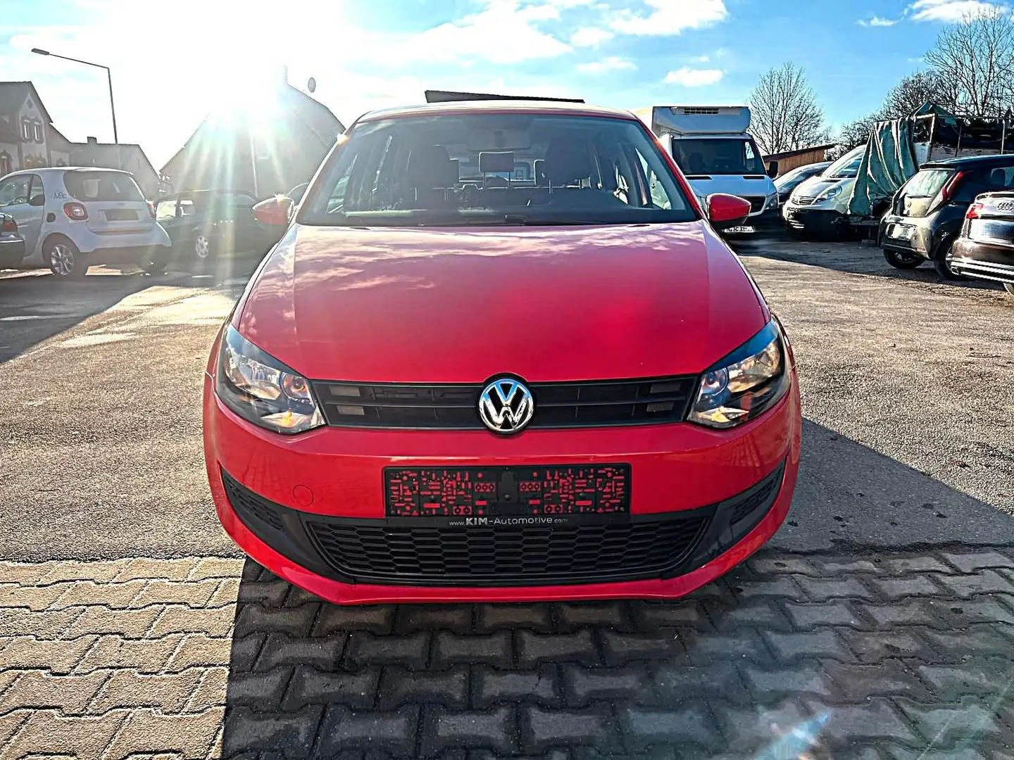 Volkswagen Polo V Trendline"TOP"KLIMAANLAGE/STUERKETTE NEU/ Rot - 1