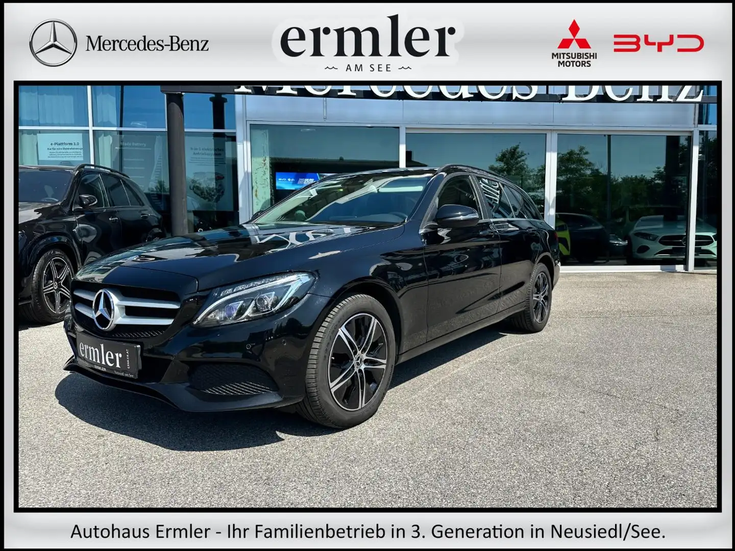 Mercedes-Benz C 180 d T-Modell Multibeam Sitzheizung Automatik Schwarz - 1
