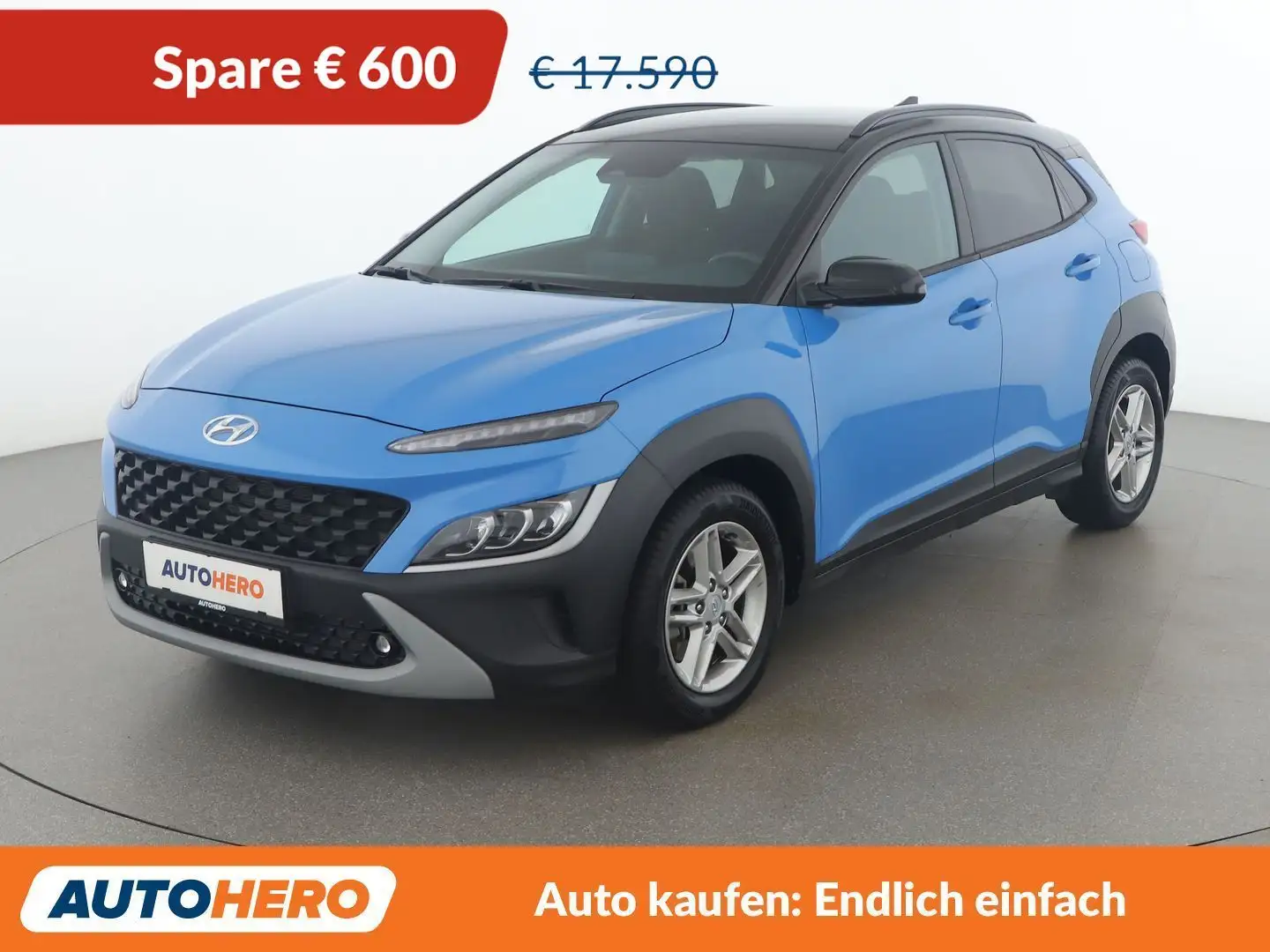 Hyundai KONA 1.0 T-GDI Trend 2WD Blau - 1