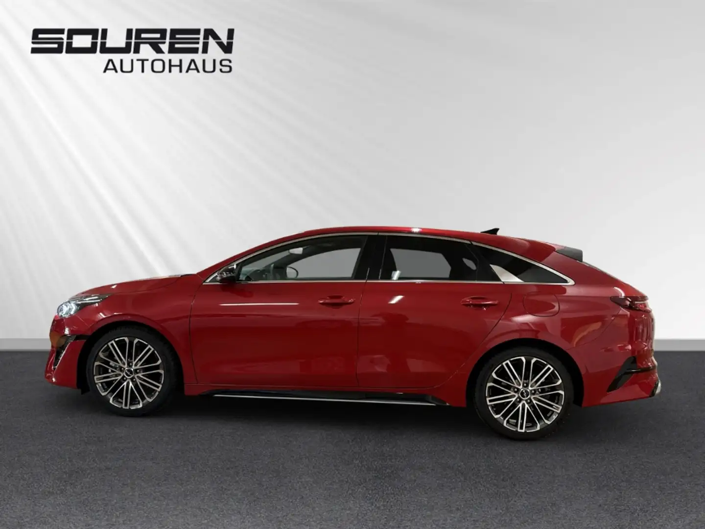 Kia ProCeed / pro_cee'd GT-Line 1.5T140PS DCT7 GLASDACH + NAVI + SITZHEIZU Rojo - 2