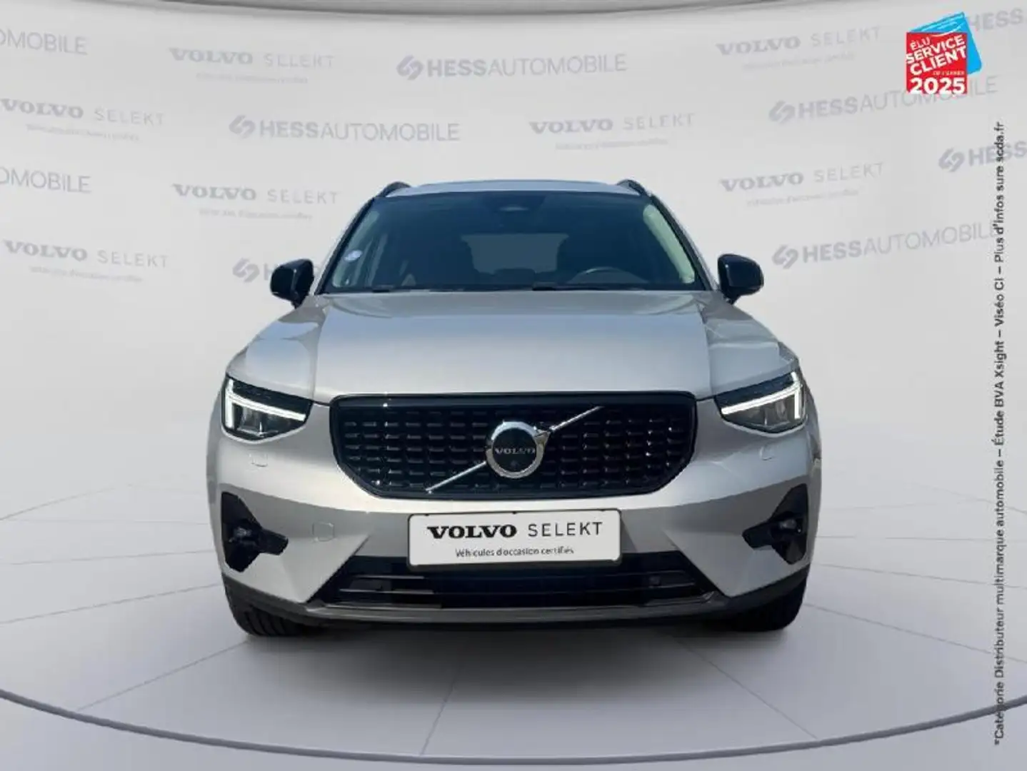 Volvo XC40 B3 163ch Ultimate DCT 7 TOuvrant Siege chauf Volant chauf Camera GPS Argent - 2