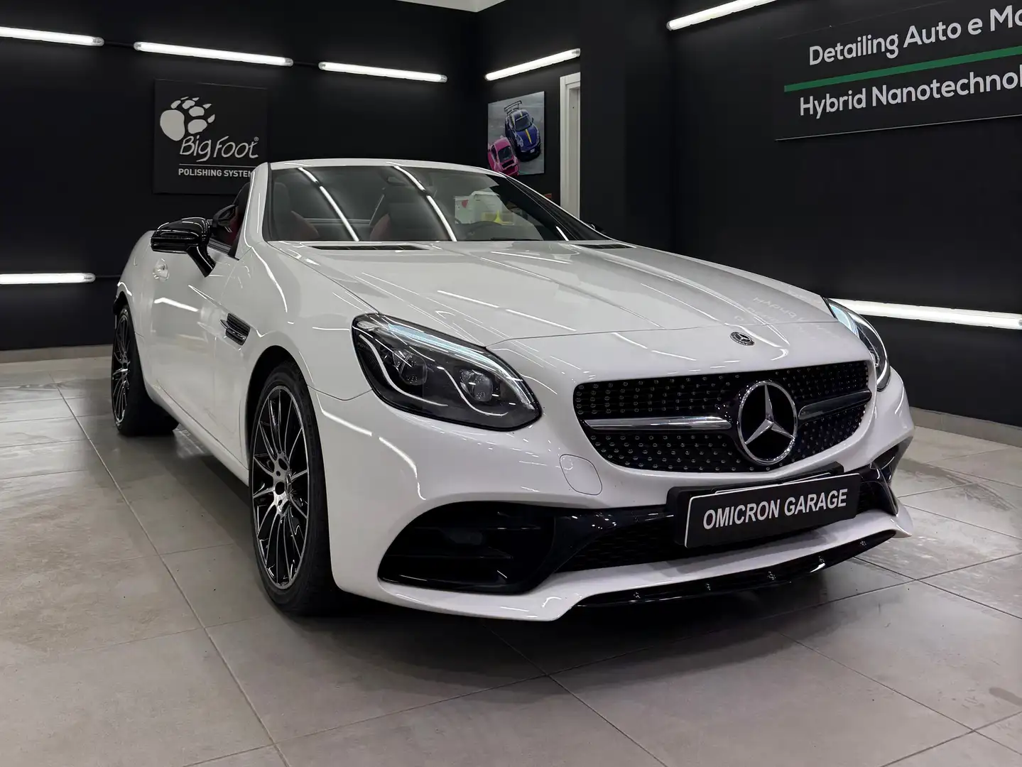 Mercedes-Benz SLC 180 SLC 180 AMG Line Blanc - 1