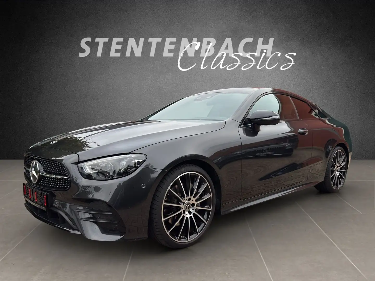 Mercedes-Benz E 200 Coupe AMG *Night *Pano *Burmester *Kamera Grau - 1