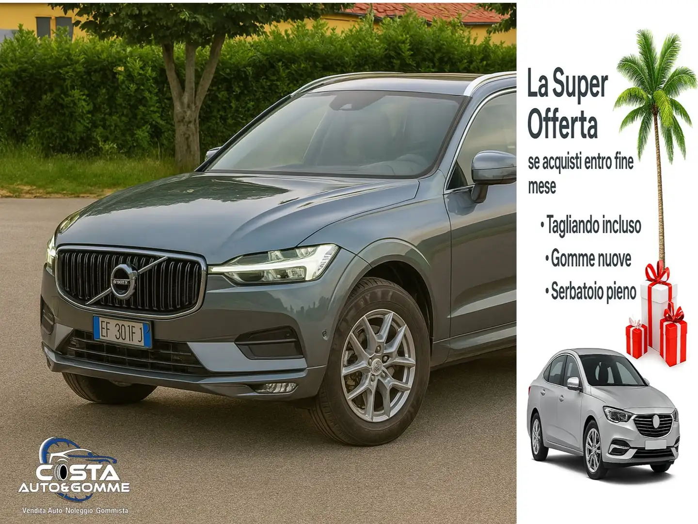 Volvo XC60 XC60 II 2018 2.0 b4 Momentum awd auto my20 Grigio - 1