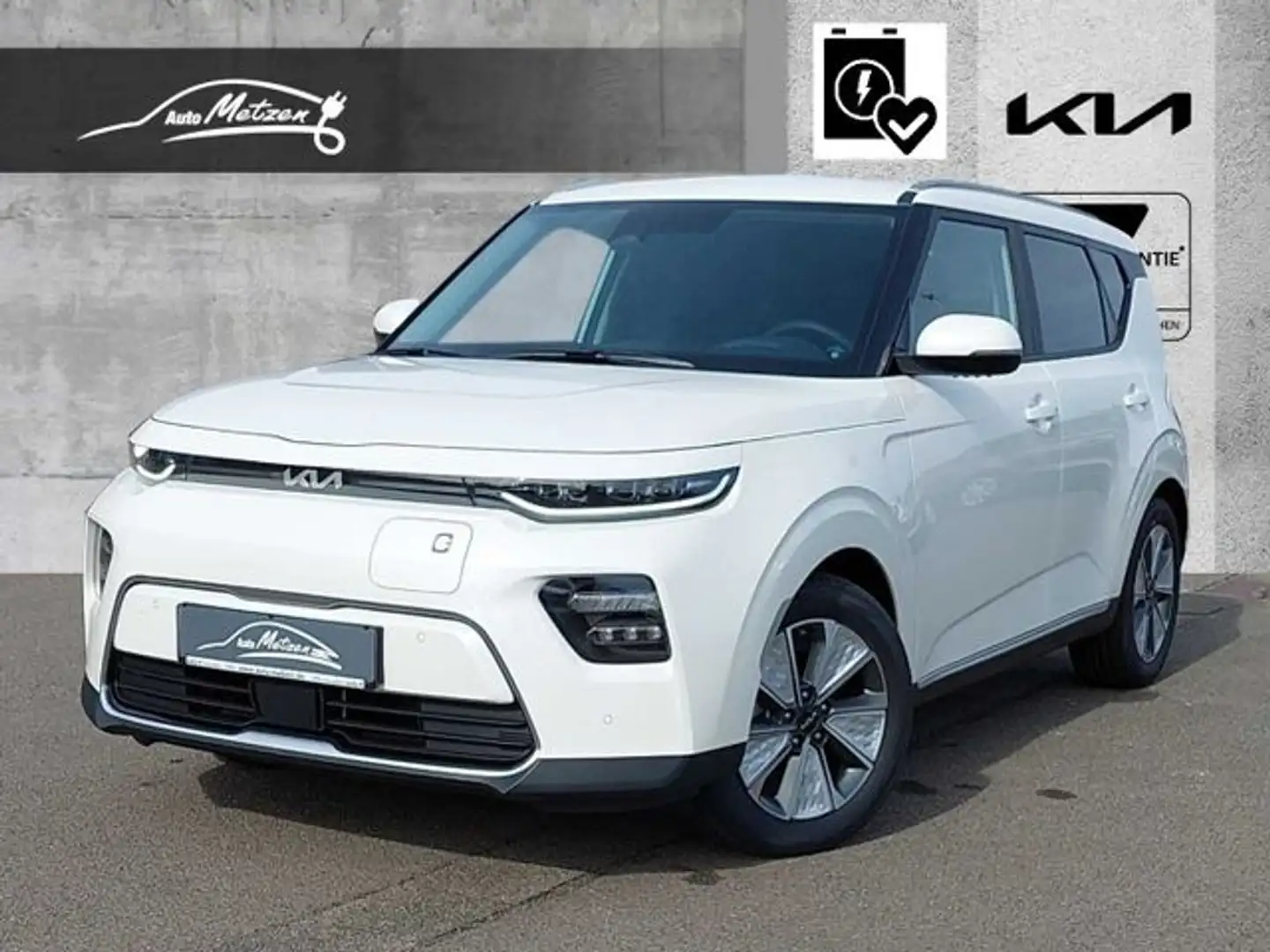 Kia Soul EV 64 kW h Spirit 3PH Wärmepumpe Navi Apps Weiß - 1