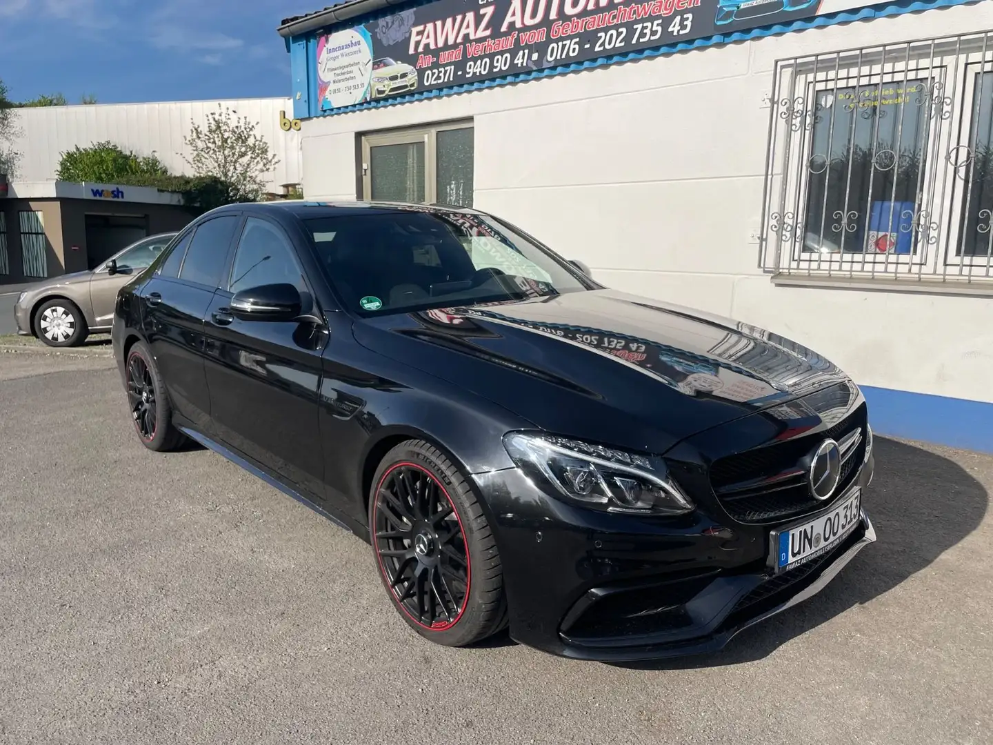 Mercedes-Benz C 63 AMG *OHNE OPF* Kamera*PANO*Burmester*Design Noir - 1