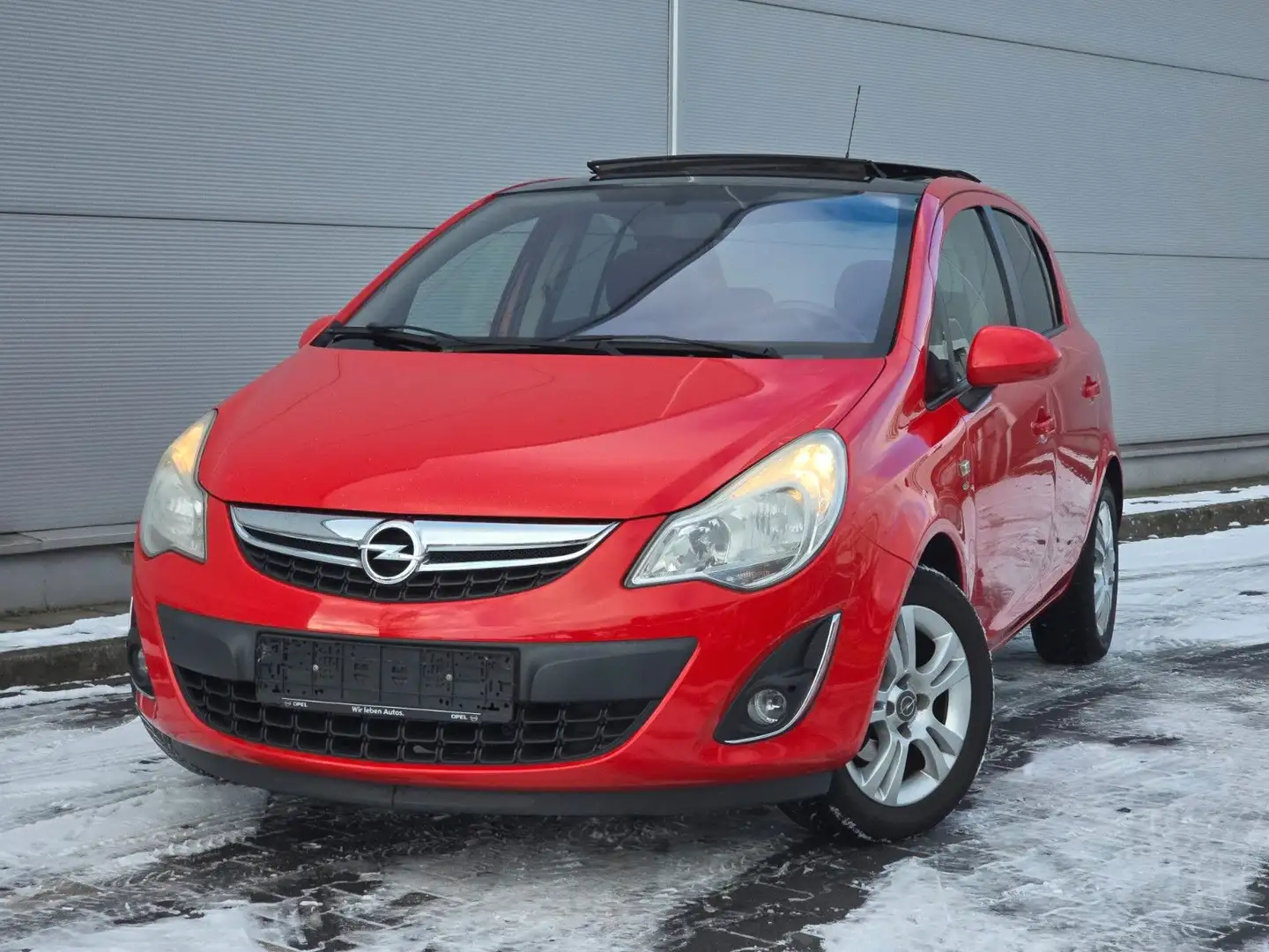 Opel Corsa D Satellite (Panorama) Rot - 2