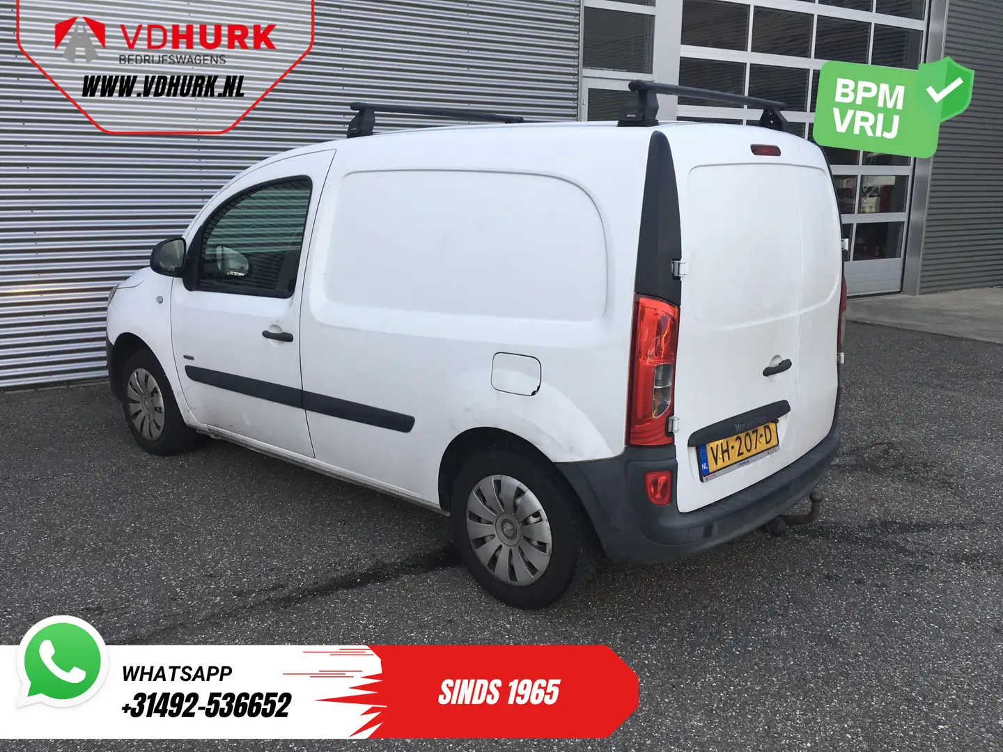 Mercedes-Benz Citan 108 CDI EXPORT NL Auto/ APK 04-2026/ Airco/ Dakdra Wit - 2