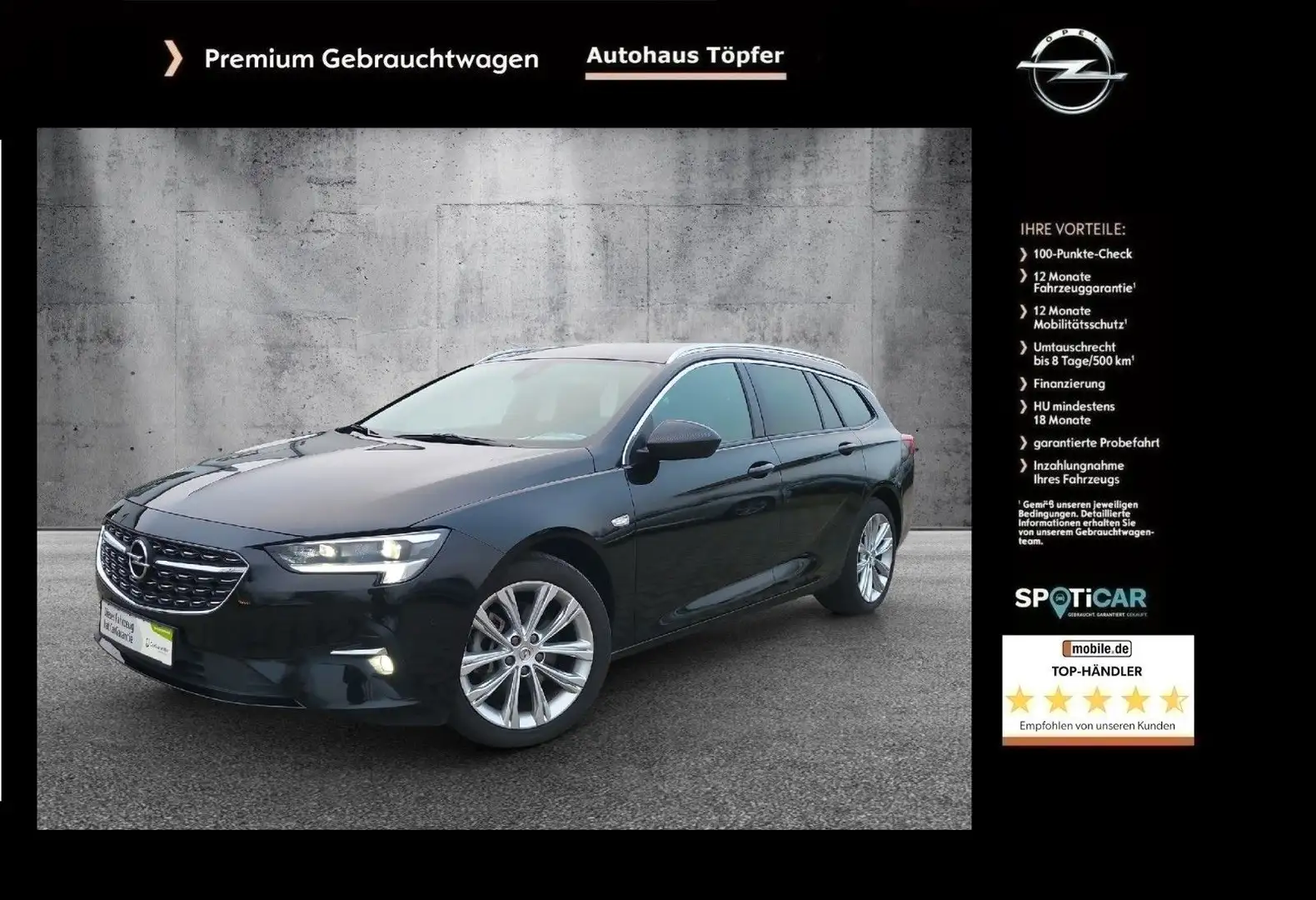 Opel Insignia B ST Premium"Elegance" Bose/GS-Line/LED Schwarz - 1