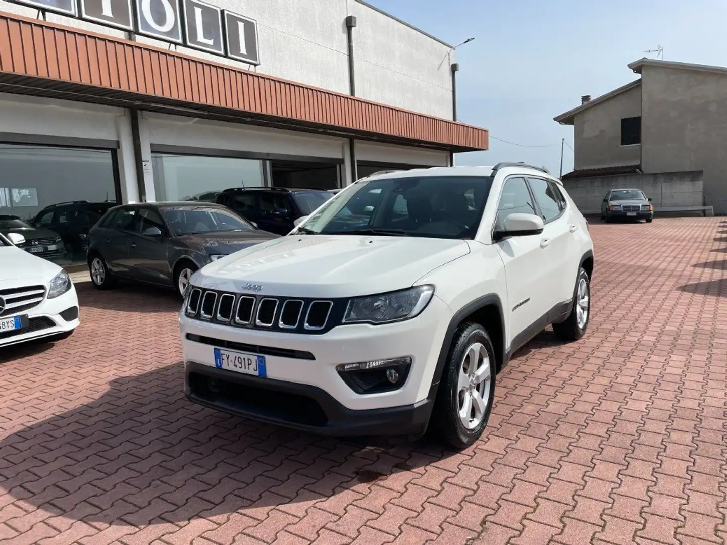Jeep Compass Compass II 2017 1.6 mjt Longitude 2wd 120cv my19 Wit - 2