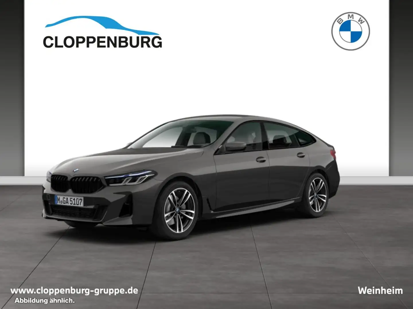 BMW 640 d xDrive Gran Turismo Head-Up+AHK+StHz+Navi Grijs - 1