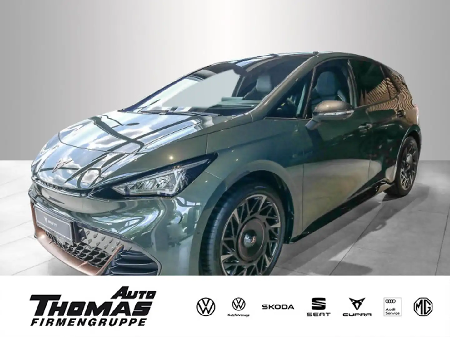 CUPRA Born VZ 326PS HEAD-UP+SENNHEISER+20-ZOLL Zelená - 1