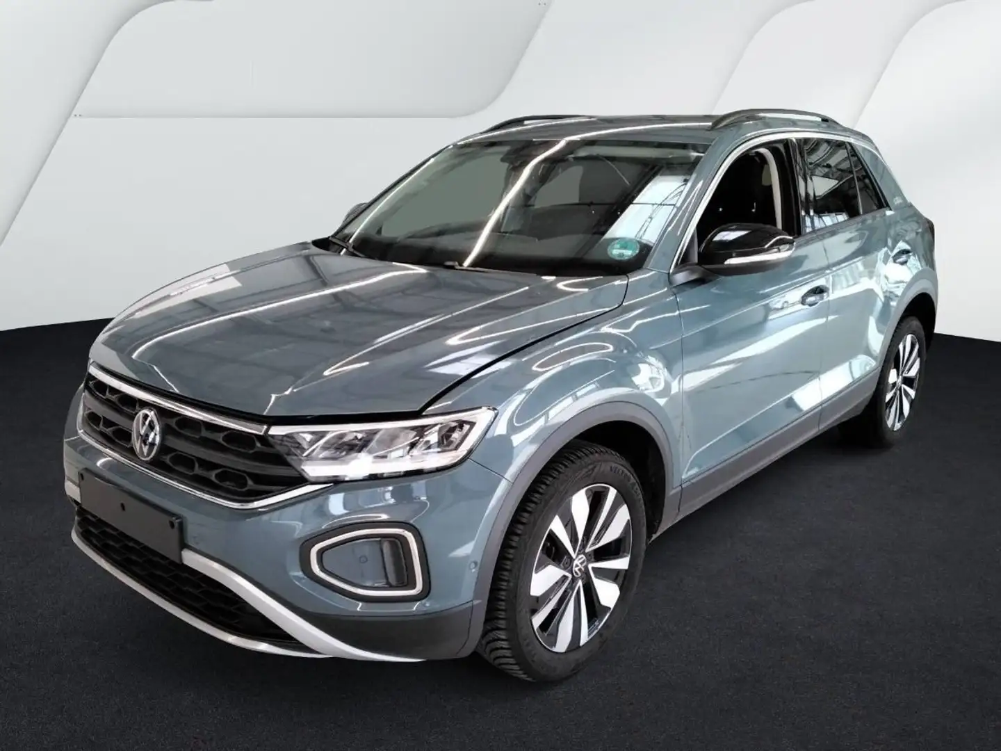 Volkswagen T-Roc 1.0 TSI Goal LED Navi ParkAssist Sitzhzg. Blau - 2