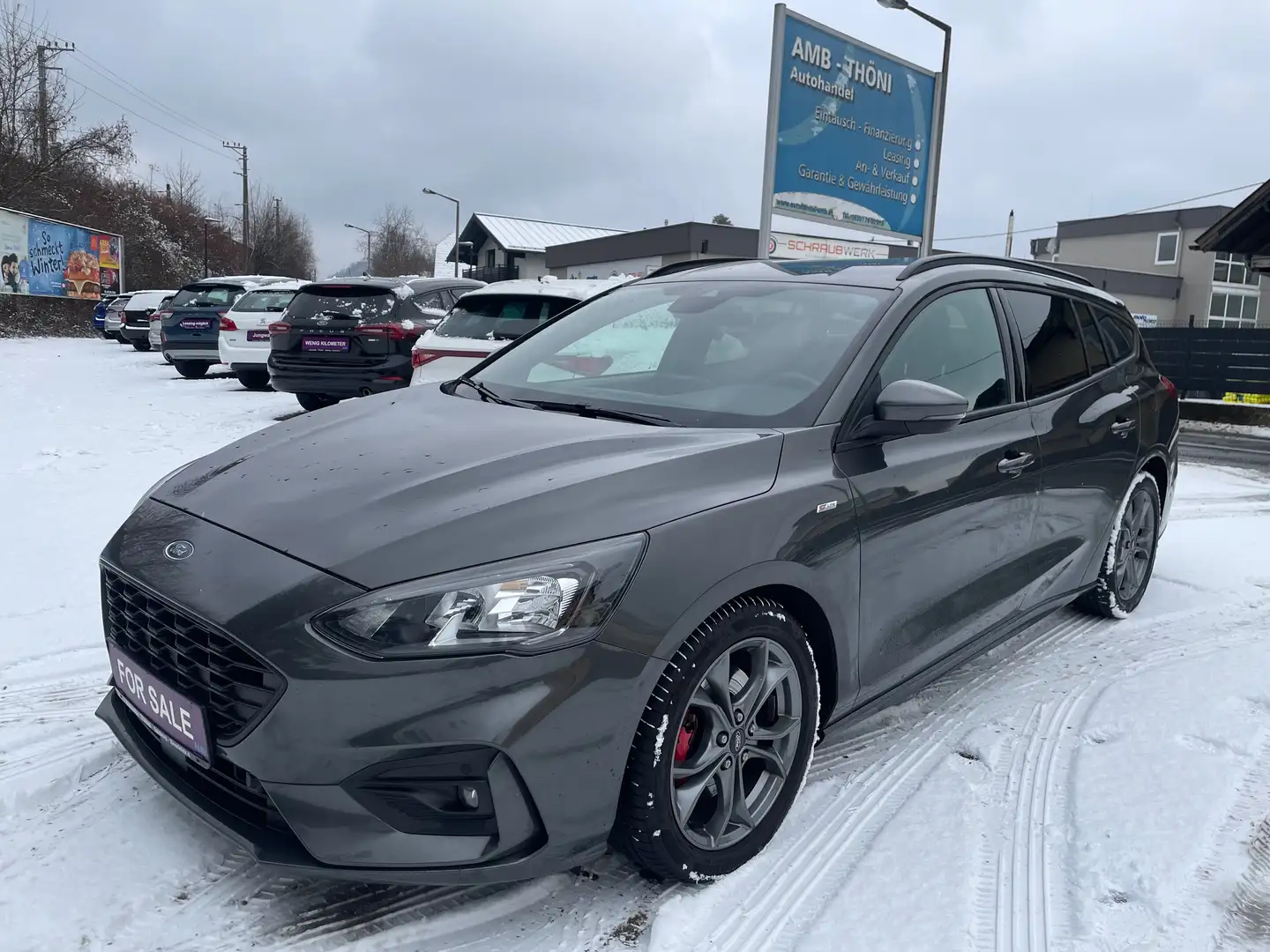 Ford Focus 1,5 EcoBlue ST-Line X,* Virtual, Kamera, AHK,..* Grau - 1