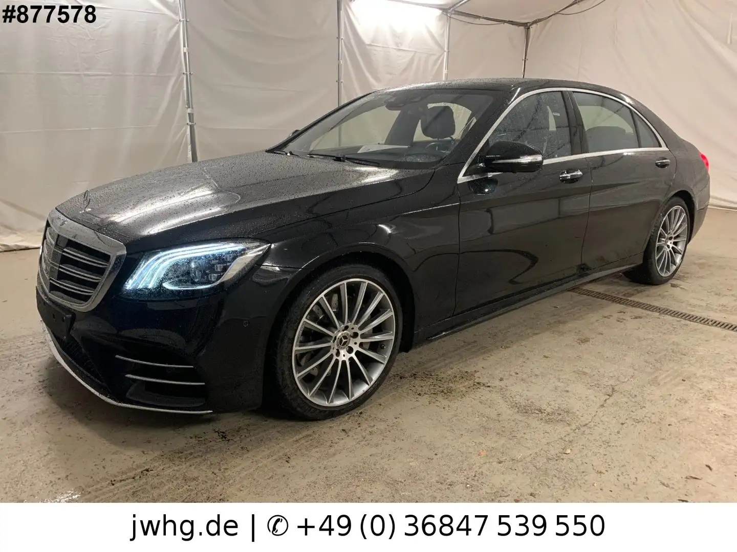 Mercedes-Benz S 560 S560 4Matic Lang Pano Massage SitzKlima HeadUp Schwarz - 1