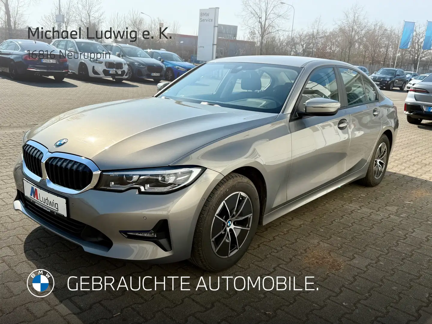 BMW 318 i Limousine Advantage DAB LED WLAN RFK Shz Grau - 1