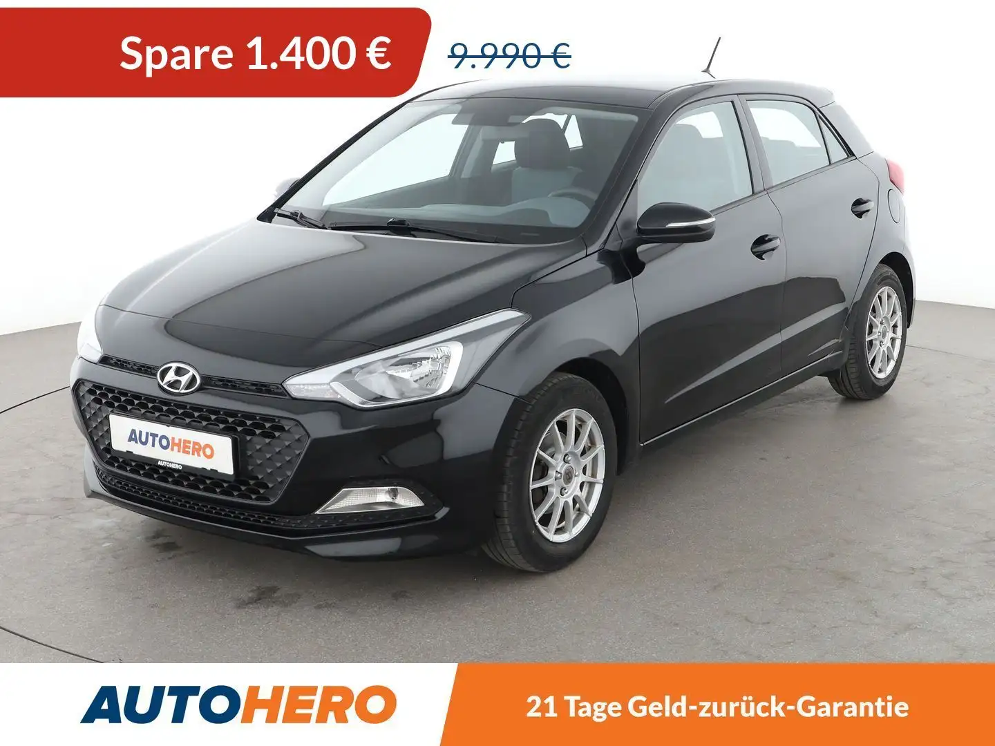 Hyundai i20 1.2 Classic*KLIMA*GARANTIE* Zwart - 1