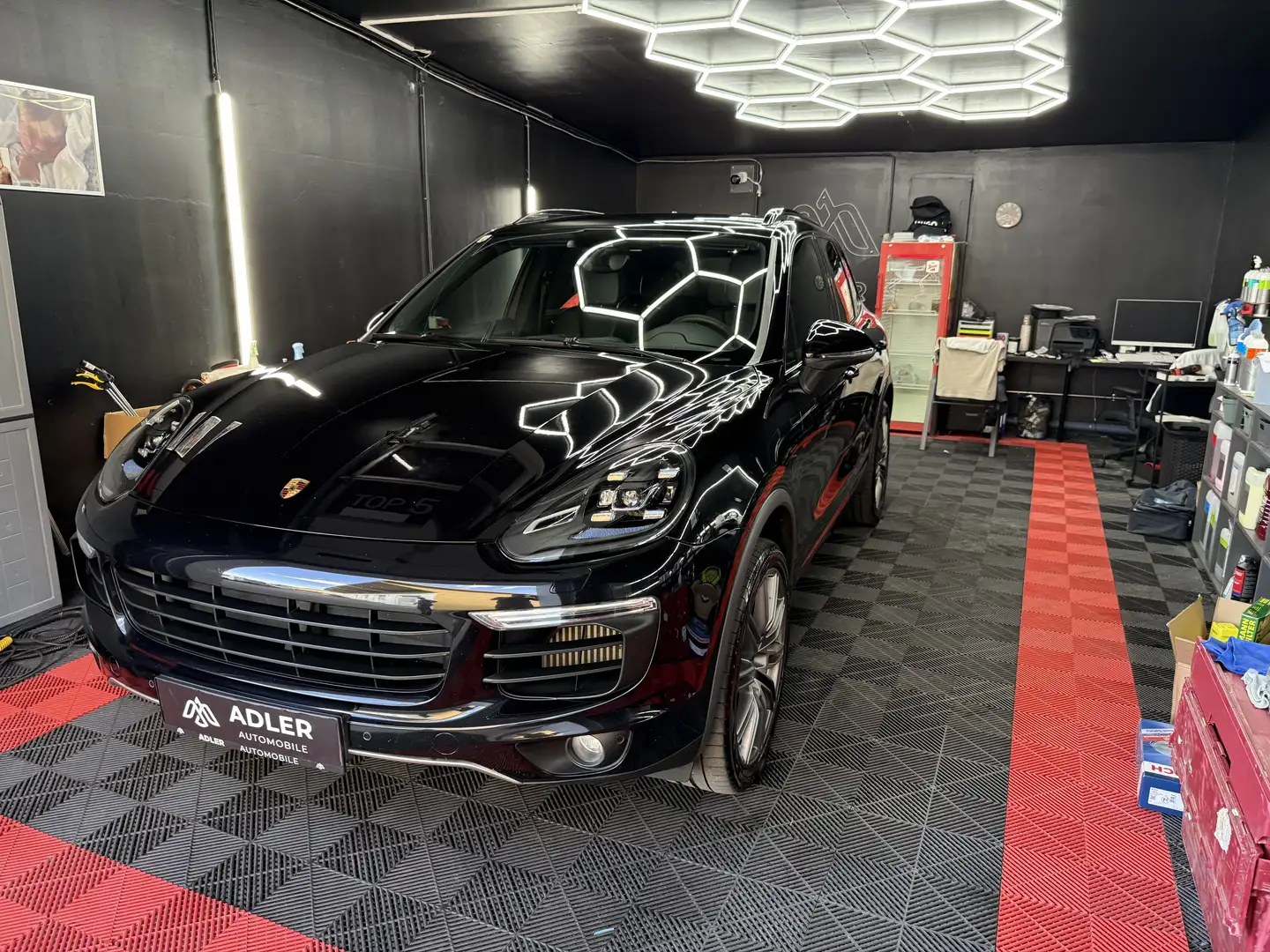 Porsche Cayenne S Diesel Schwarz - 2