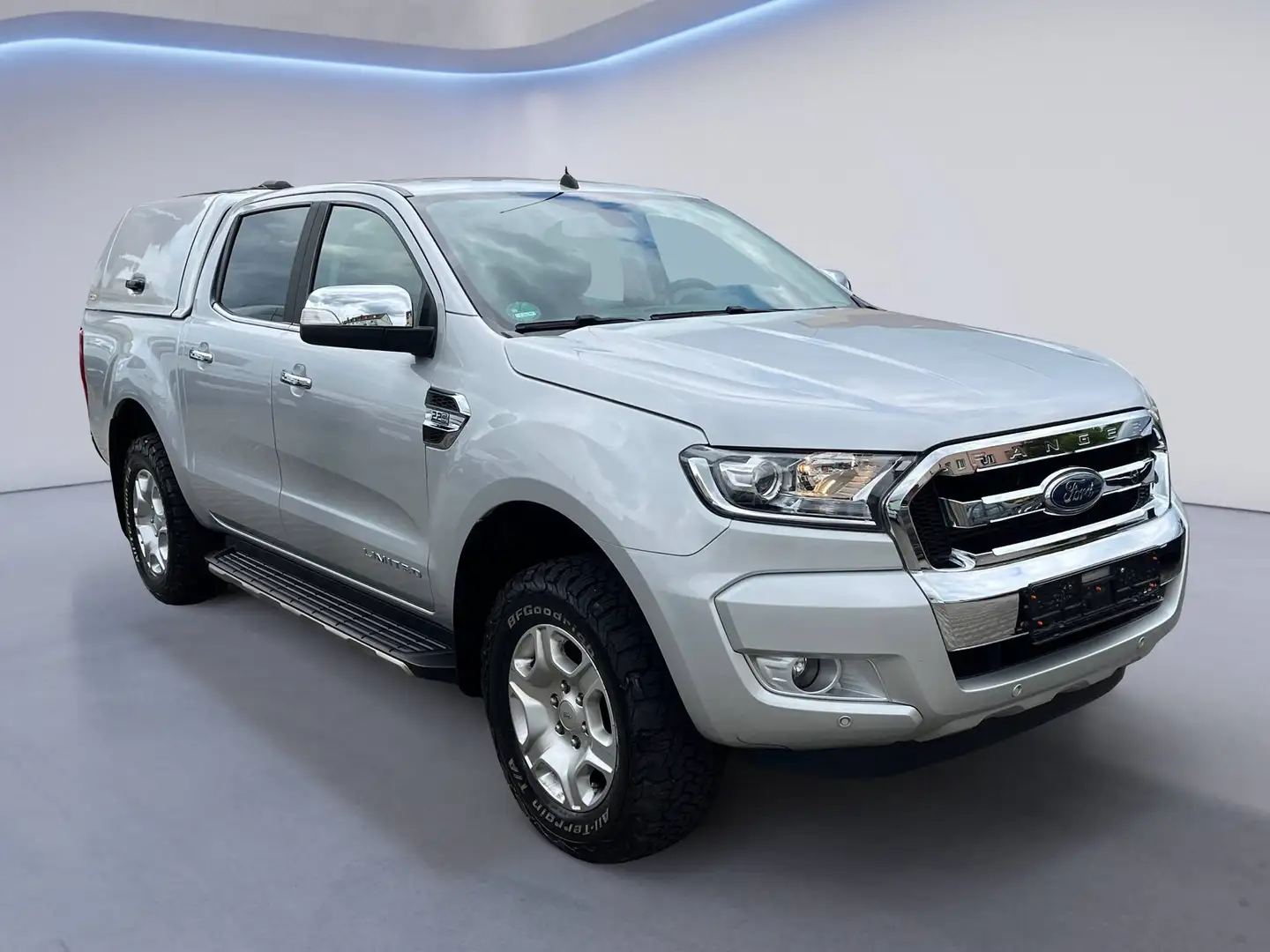 Ford Ranger Limited DoKa 4x4+Hardtop+Sortimo+STHZ+BF Goodrich+ Silber - 1