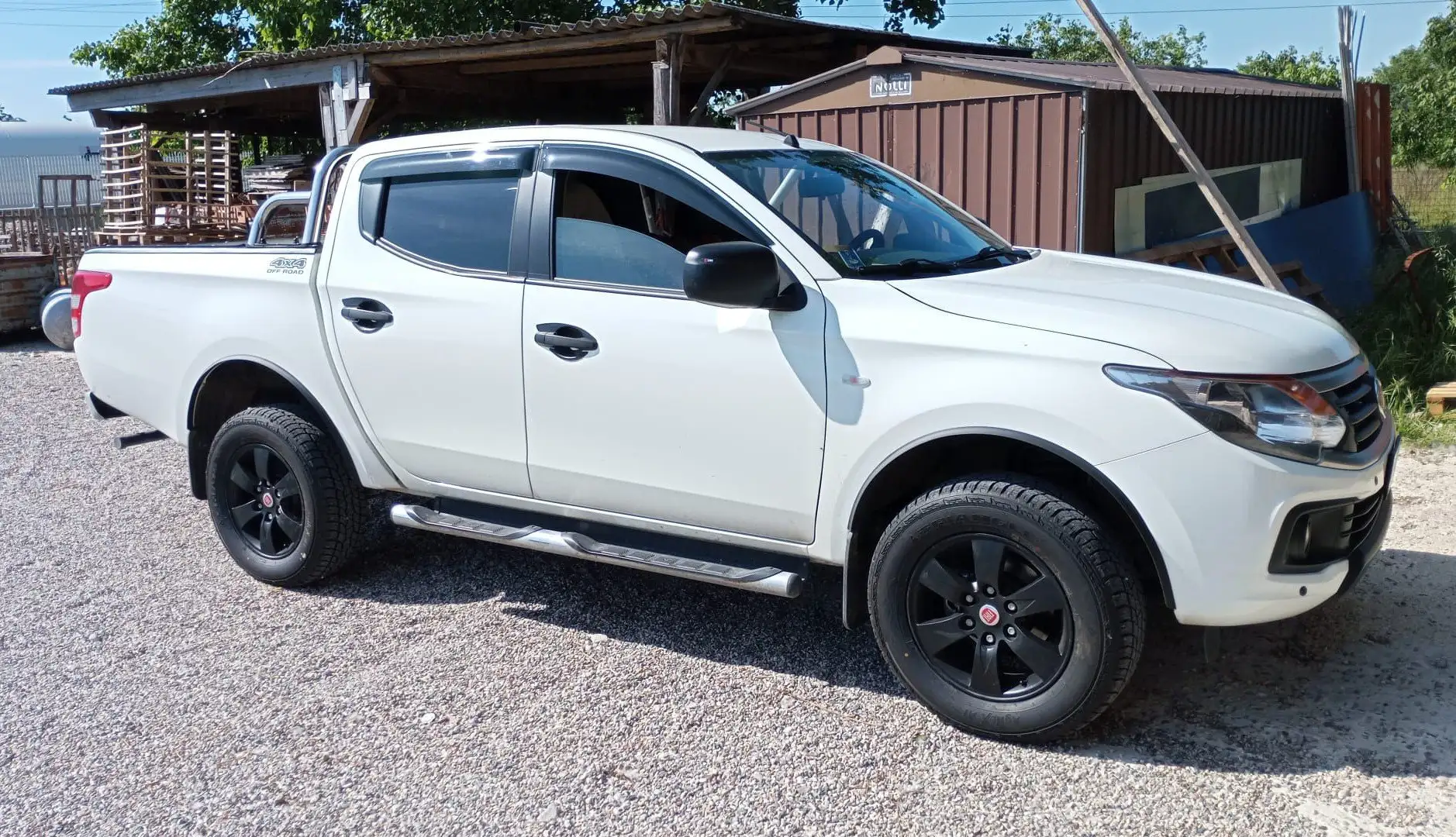 Fiat Fullback Fullback 2.4 doppia cabina SX 4wd s Bianco - 1