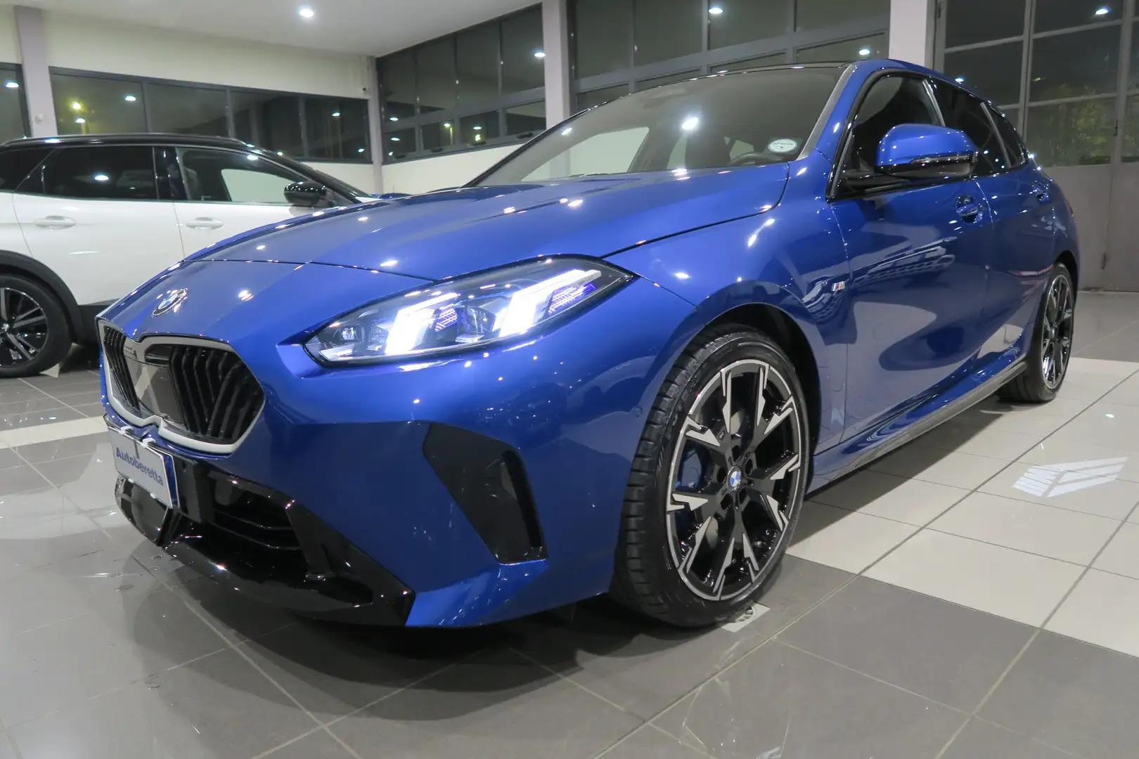 BMW 120 Serie 1 F70 48V MSport auto Blu/Azzurro - 1