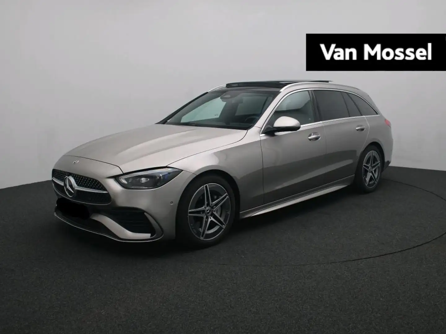 Mercedes-Benz C 180 AMG Line Break + DIGITAL LIGHT + PANORAMISCH DAK + Silber - 1